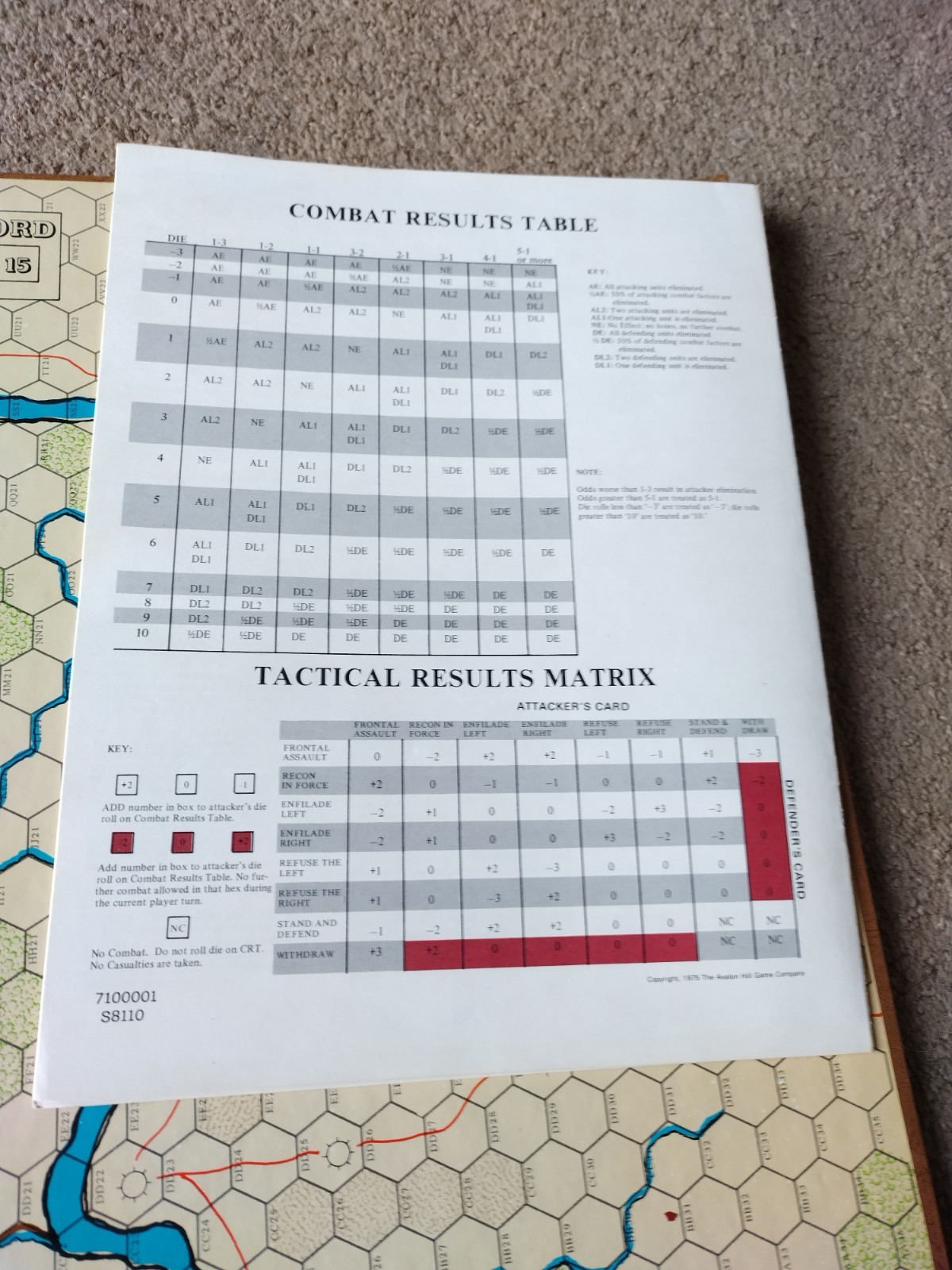Vintage Caesar’s Legions Game-The Avalon Hill Game Company-1975 99% Complete