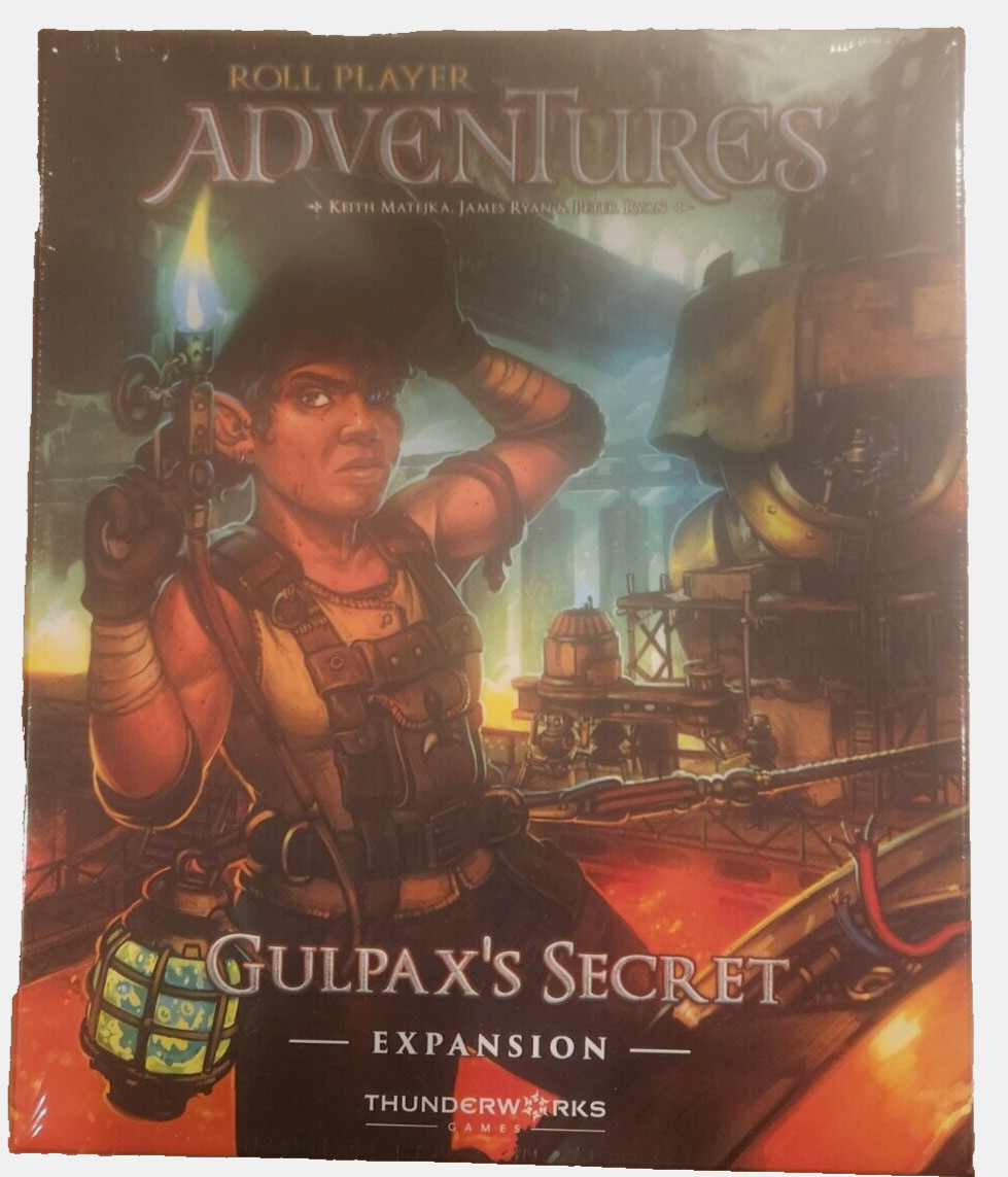 Roll Player Adventures Base Game + 2 Exp by Thunderworks Games NEW IN SHRINK