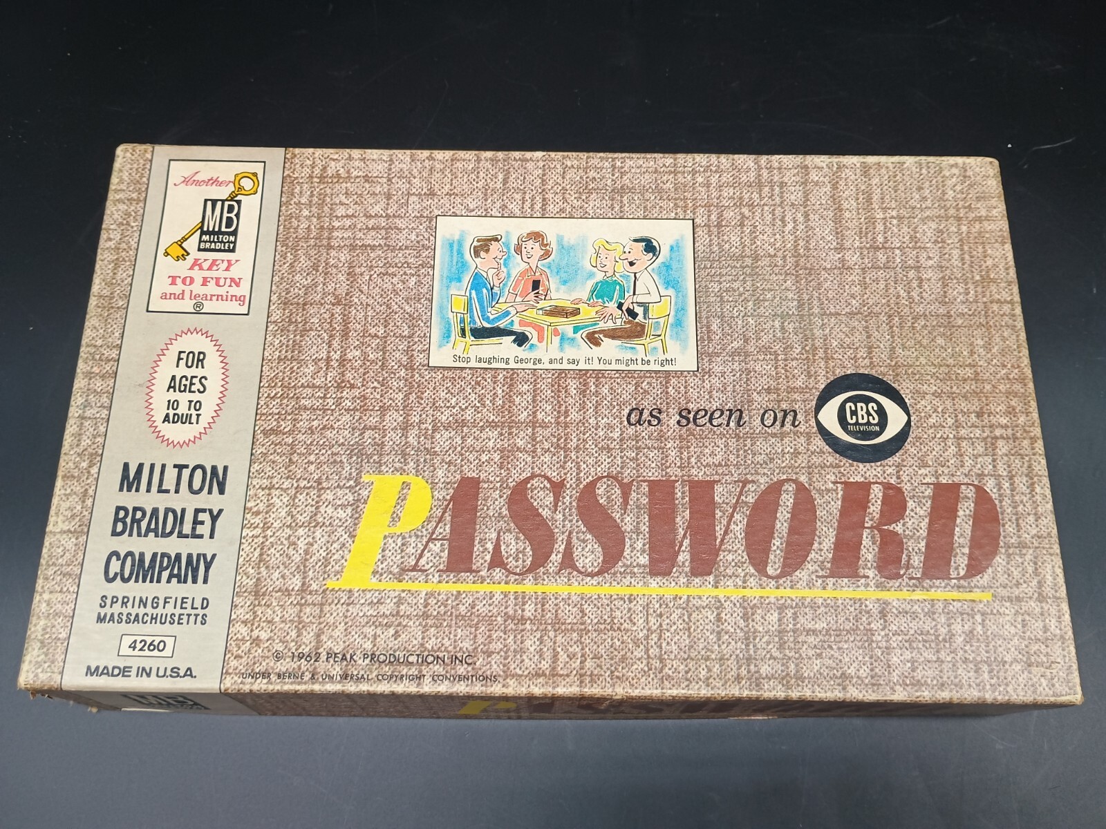Password Game 4260 by Milton Bradley 4 Volumes 1, 2, 3 & 5 VINTAGE 1960s