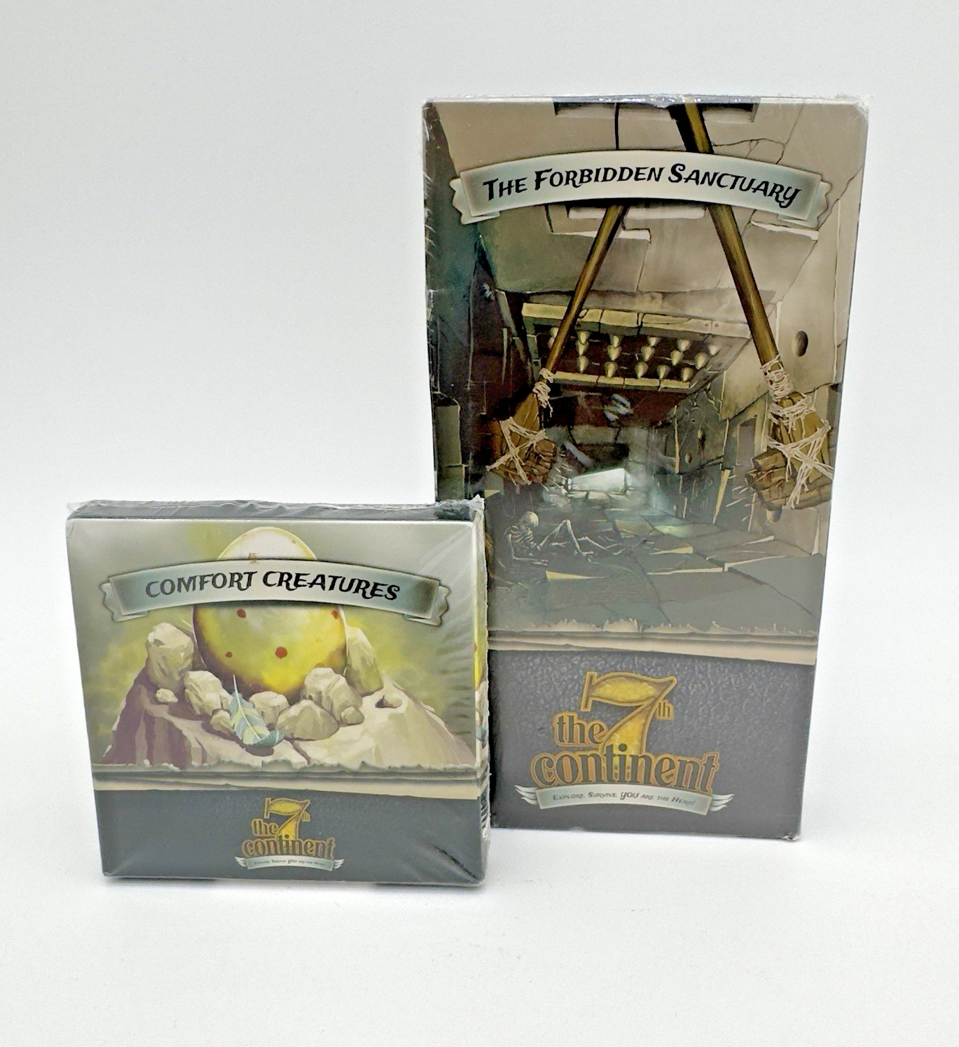 The 7th Continent Expansion The Forbidden Sanctuary & Comfort Creatures – NEW