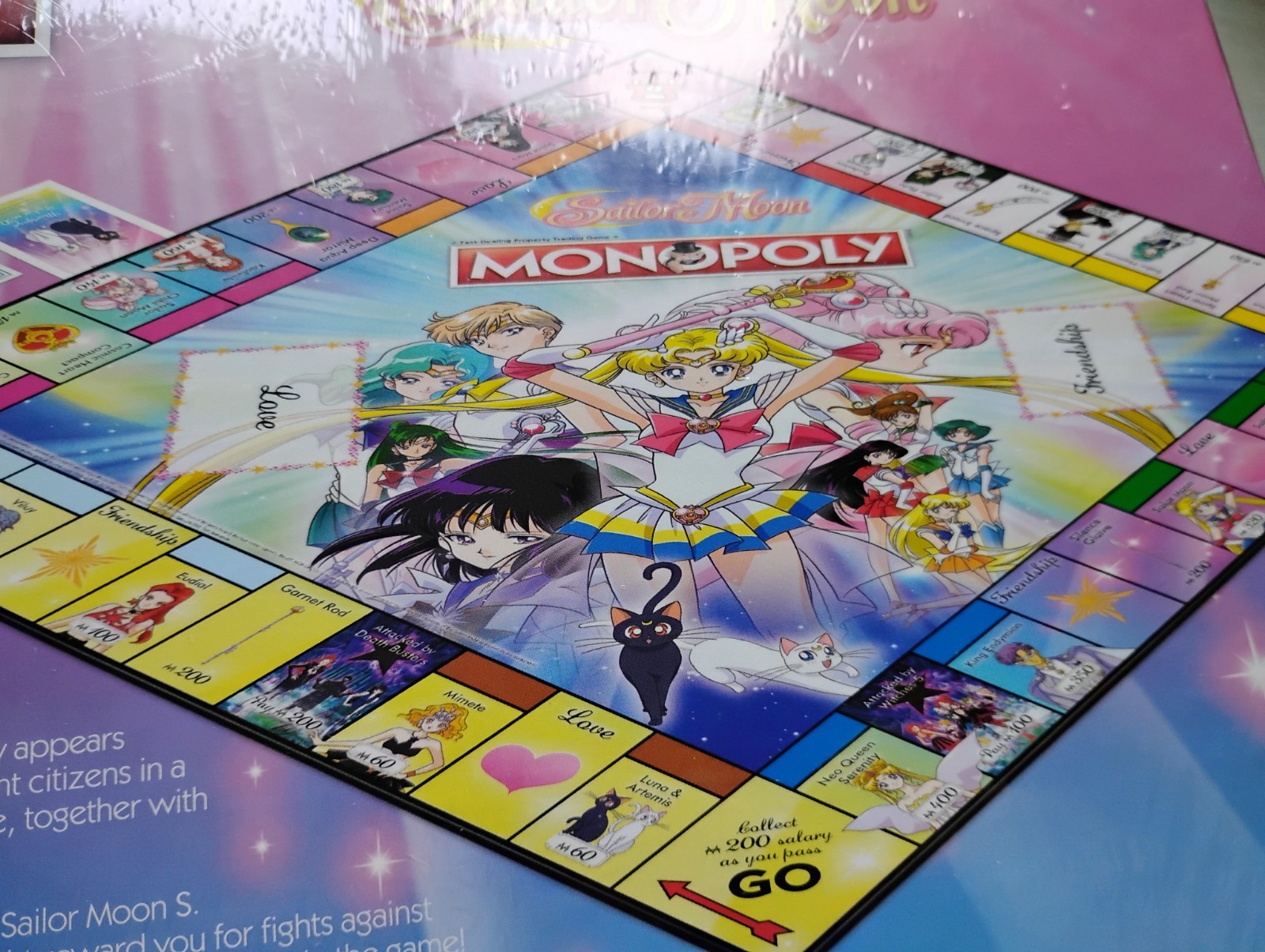 Monopoly Sailor Moon S Edition Board Game New Sealed USAopoly Anime Collector