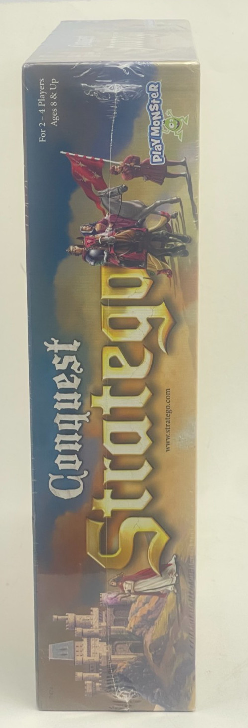 Stratego Conquest Board Game Play Monster 2-4 Players 2016 – NEW/SEALED