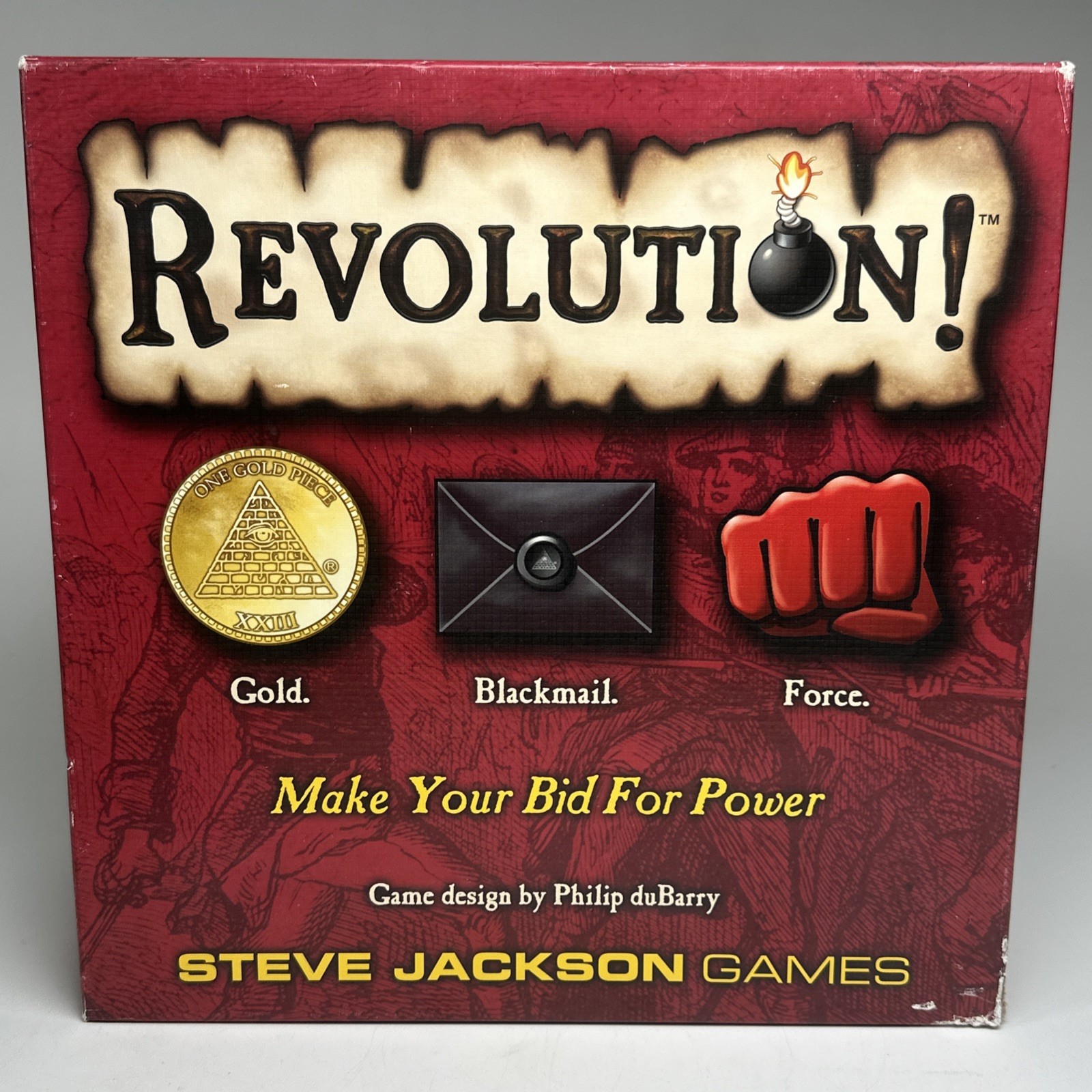 Revolution! Board Game SJG 100% Complete