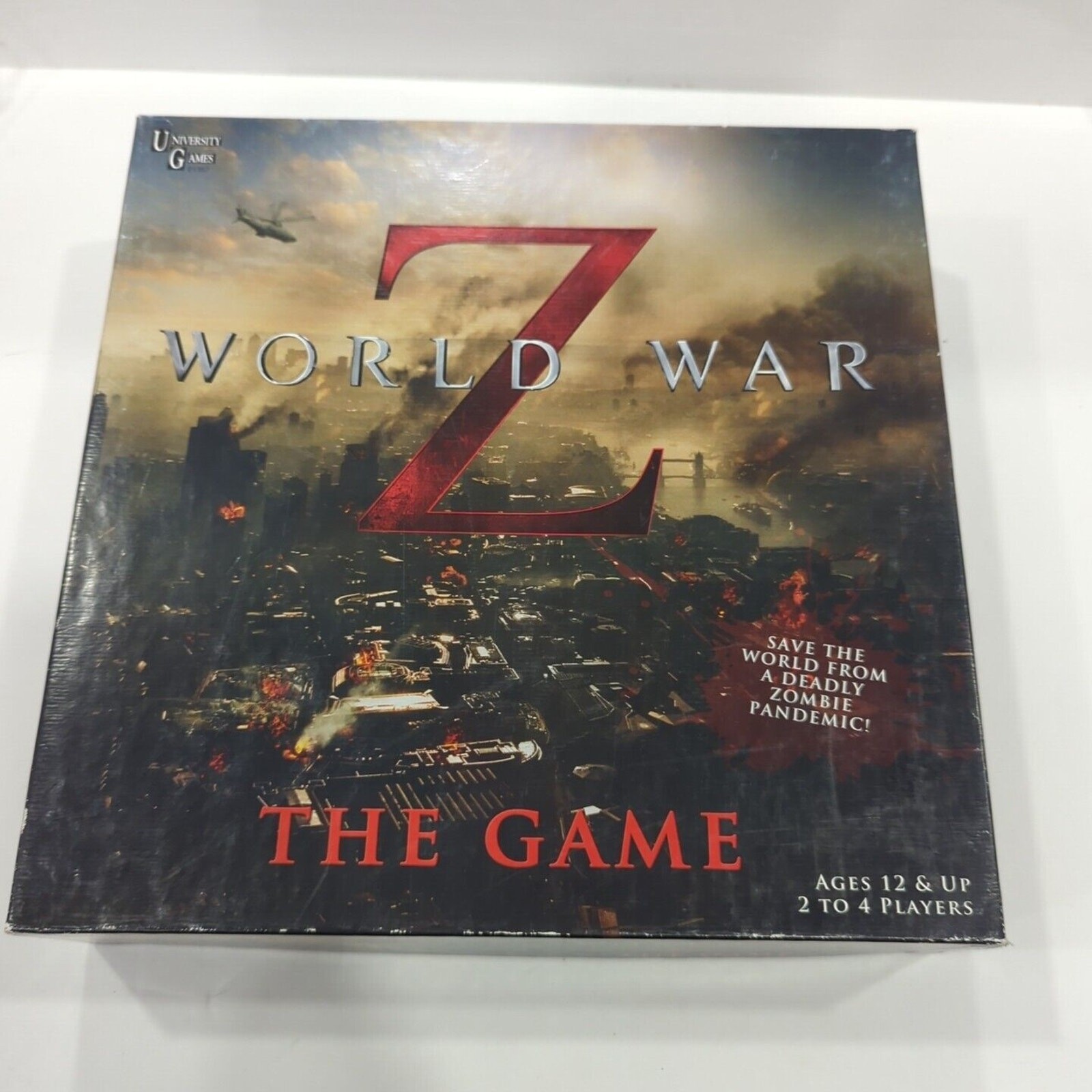 UNIVERSITY GAMES , WORLD WAR Z , THE GAME BOARD GAME – 2013 EDITION