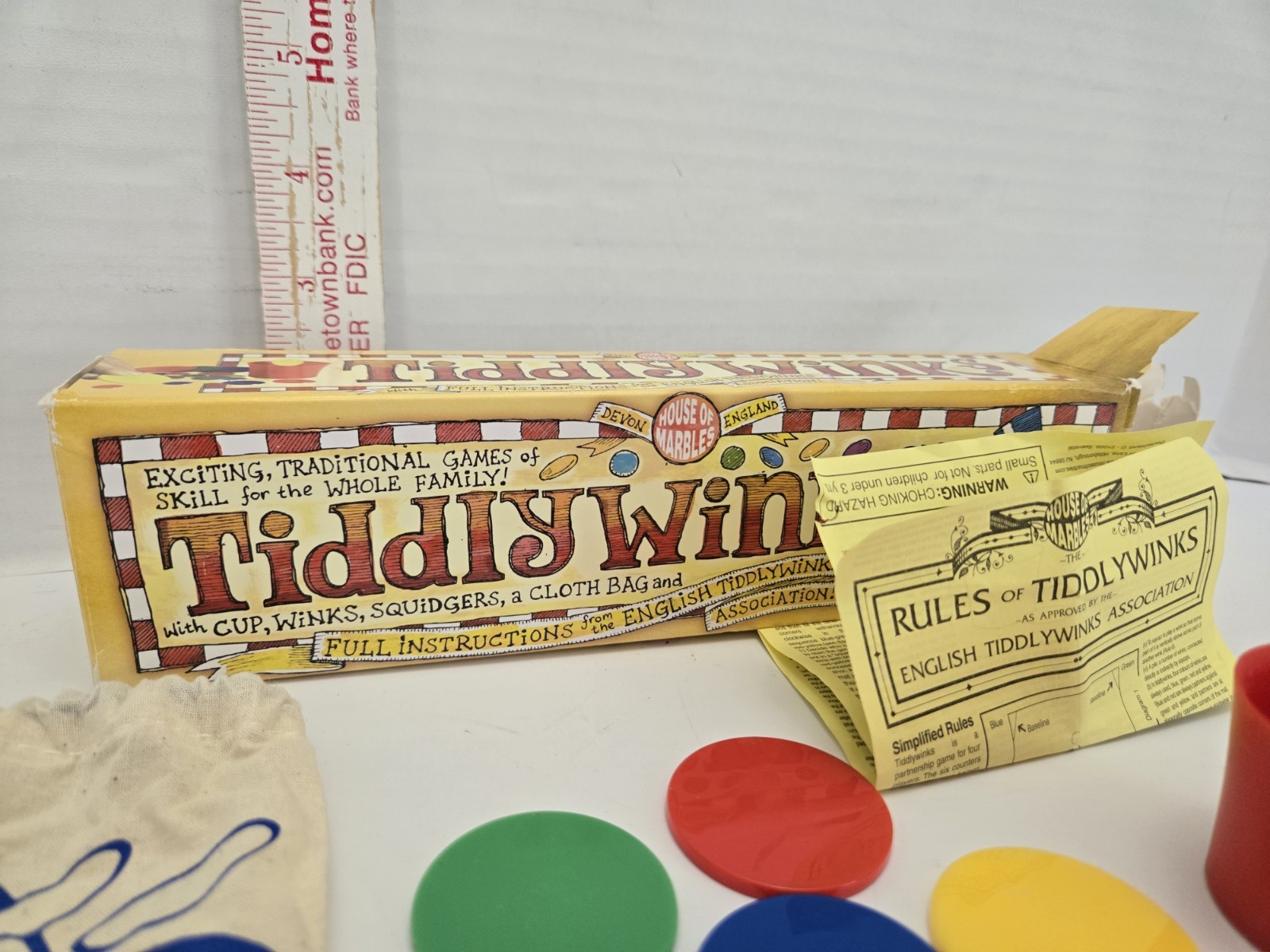 House of Marbles Tiddlywinks Vintage Game New FREE SHIPPING