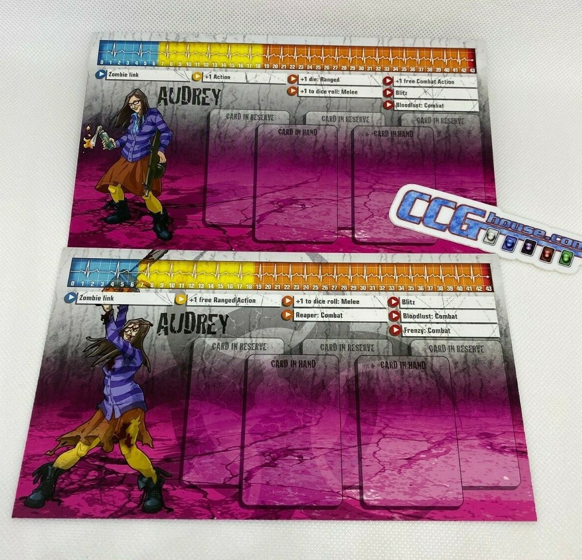 Zombicide Kickstarter EXCLUSIVE Promo Audrey the Bookworm Amy Big Bang Theory