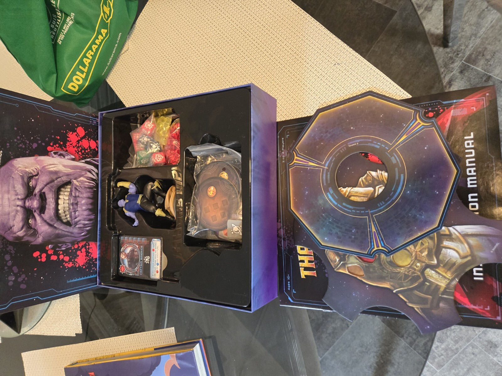 Thanos Rising Board Game – 100% Complete – Marvel Avengers Infinity War