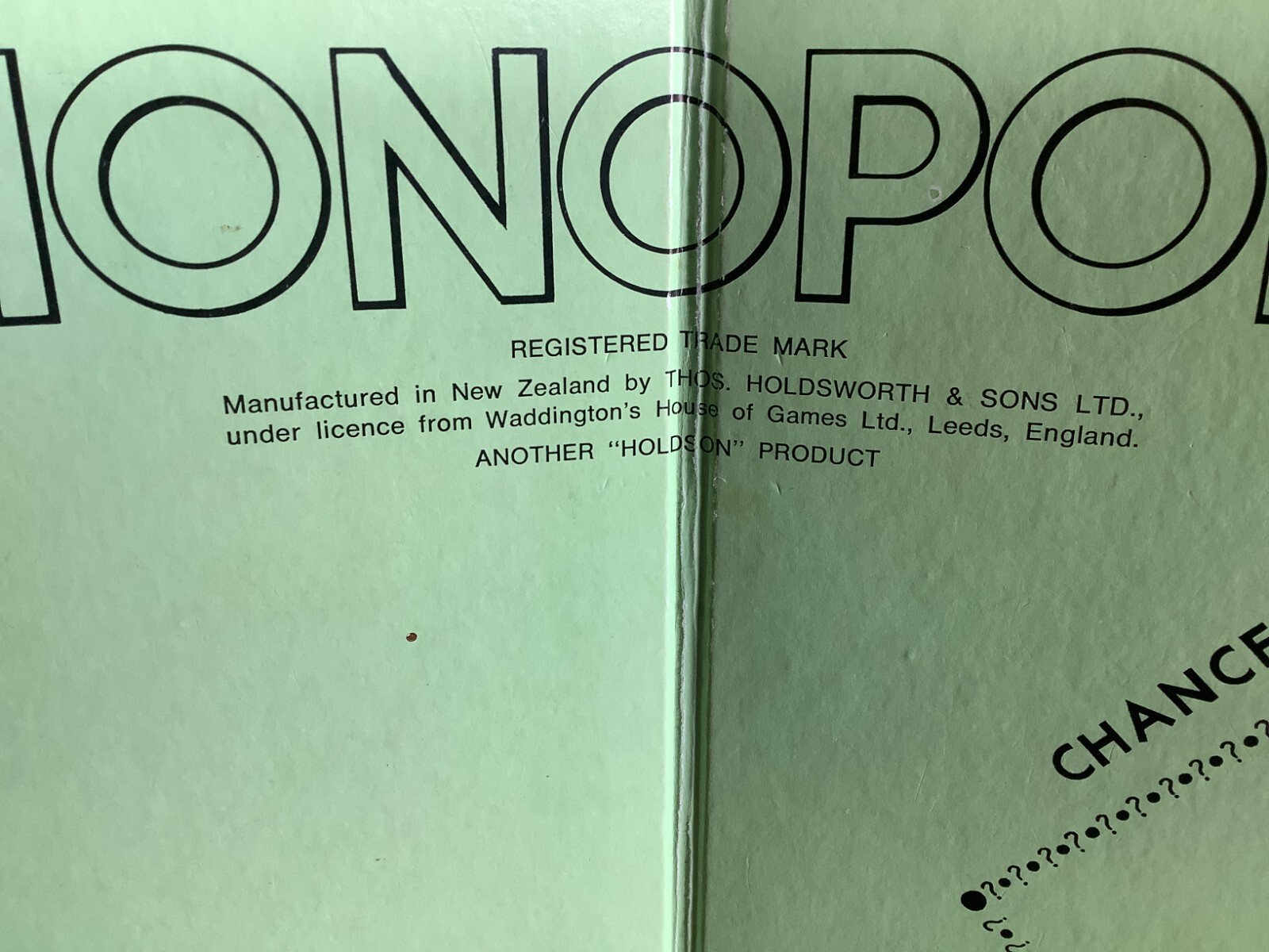 MONOPOLY DELUXE EDITION – HOLDSON – VINTAGE BOARD GAME NEW ZEALAND NZ