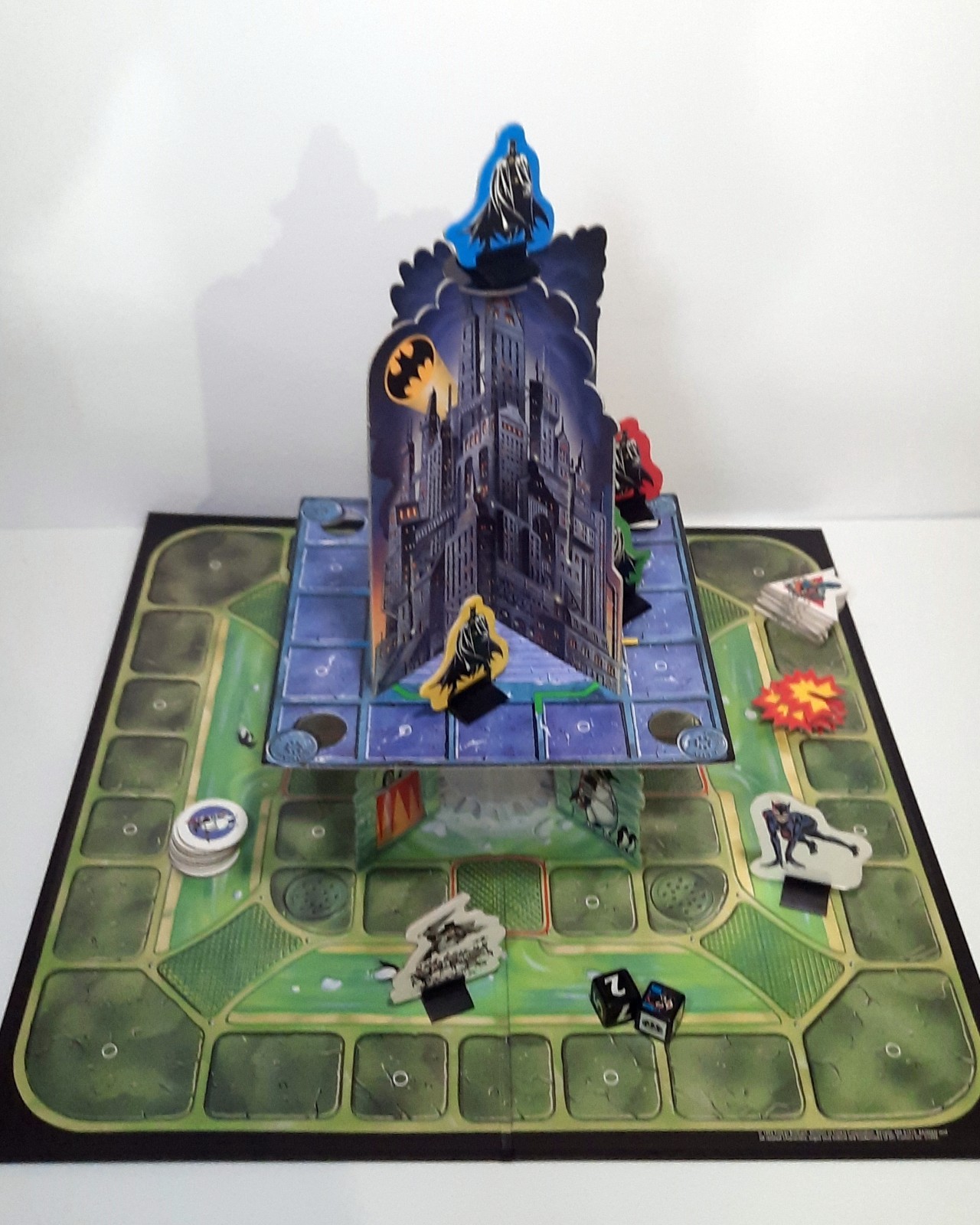 Batman Returns 3D Board Game COMPLETE Parker Brothers 1992 Tim Burton DC Comics