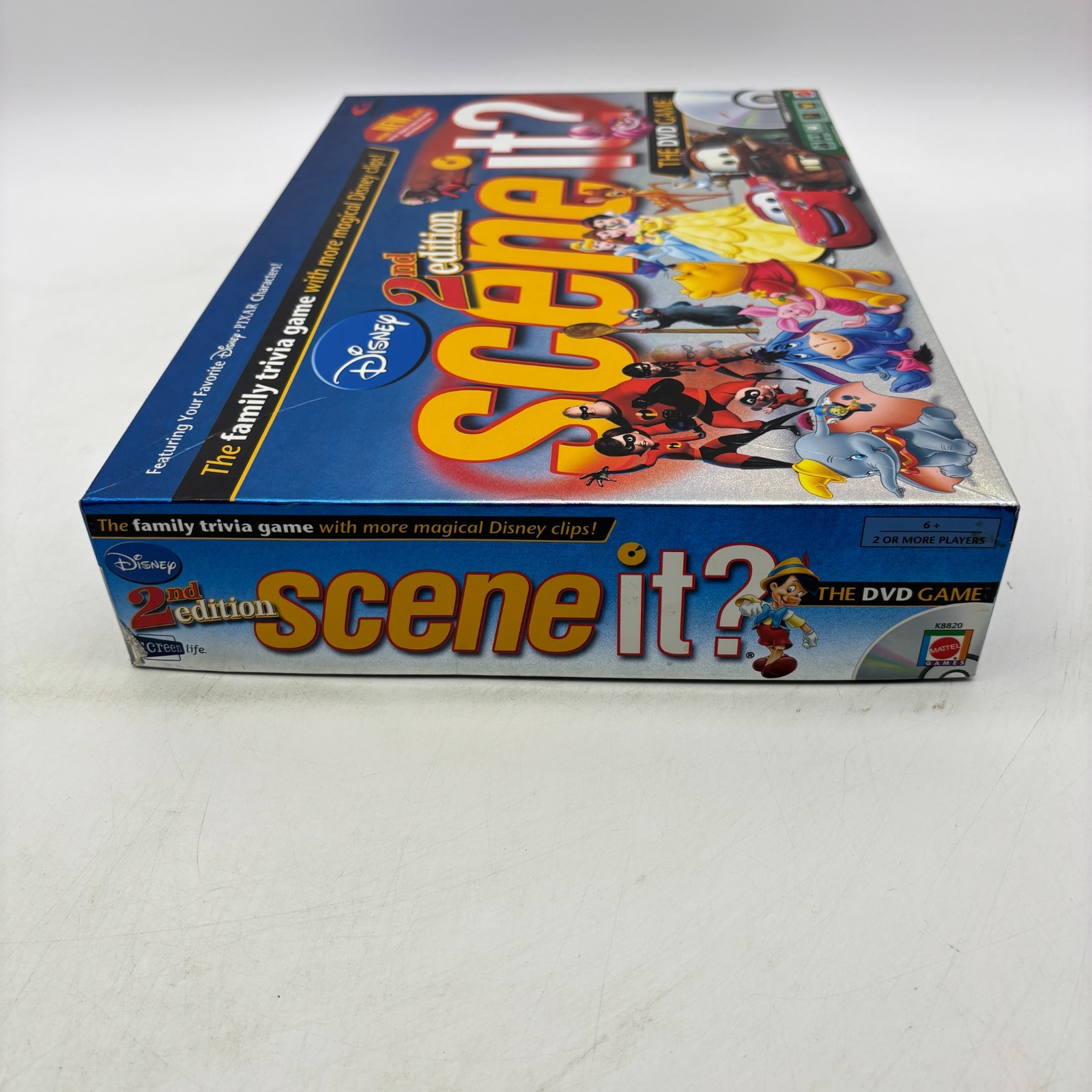 Disney Scene It DVD Game 2nd Edition COMPLETE ScreenLife 2007 Movies Trivia