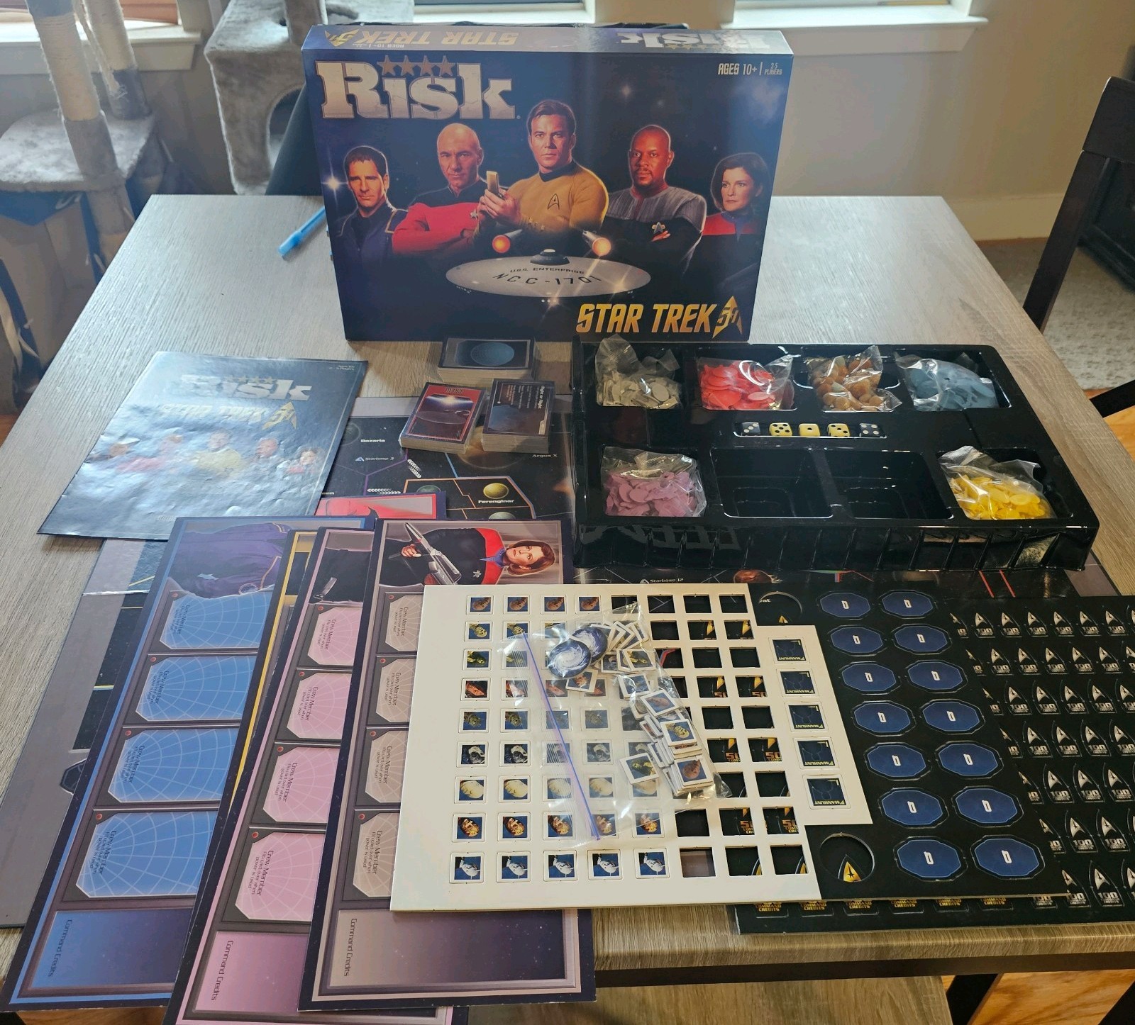 Star Trek 50th Anniversary Edition Risk Board Game New