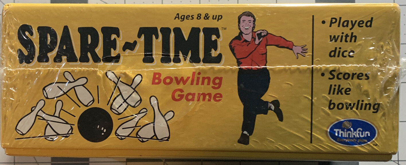 Spare-Time Bowling Dice Game 2003 Binary Brandnew Excellent Sparetime (A3)