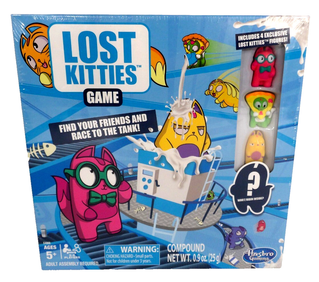 LOST KIDDIES Children’s Family Board Game ages 5+ HASBRO 2018, NEW