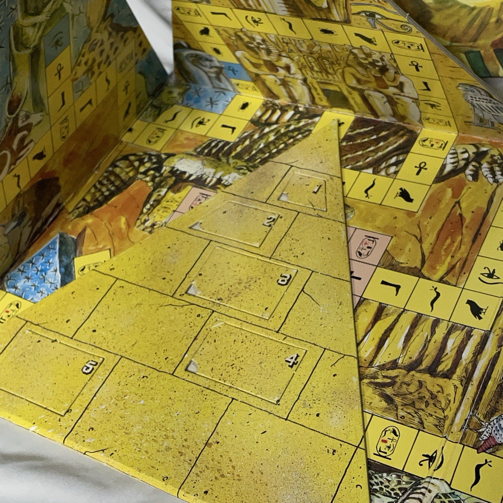 Vintage 1990 Aristoplay Pyramids & Mummies Board Game Replacement Pieces Set