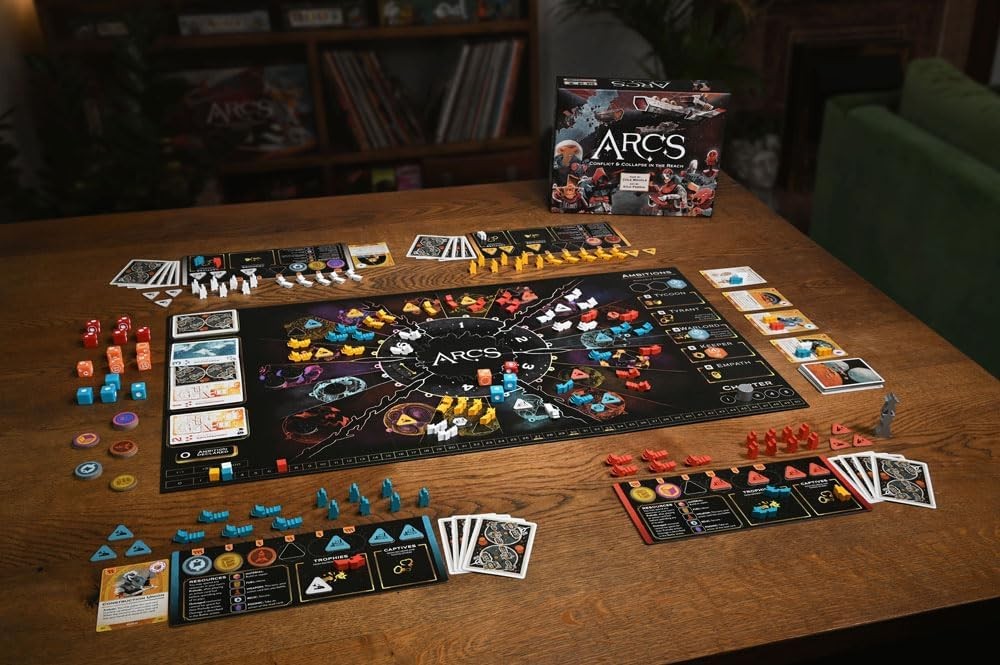 Leder Games Arcs Board Game Ages 14+ 2-4 Players 60-120 Minutes Playin