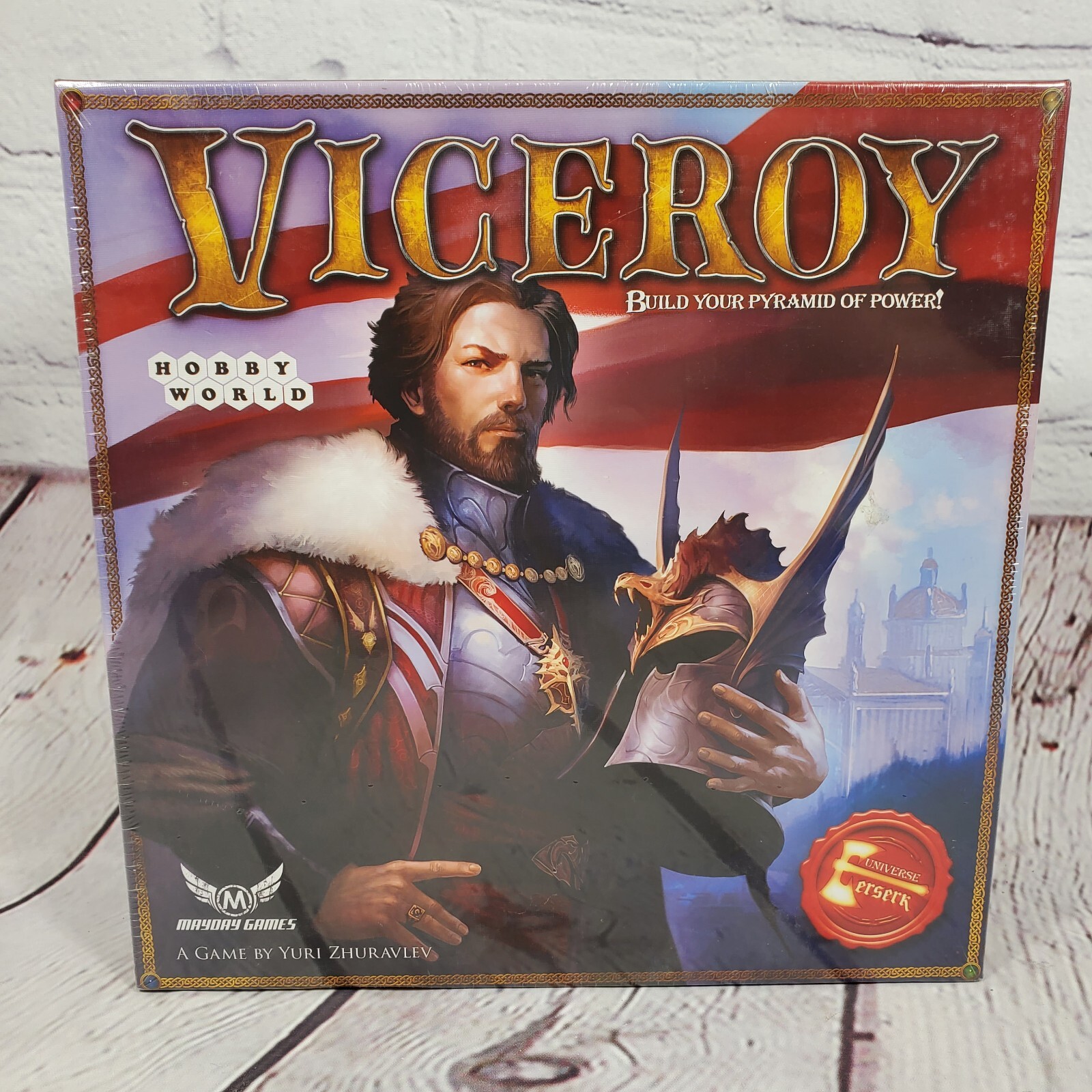 2015 Viceroy Build Your Pyramid Of Power Board Game By Mayday Games