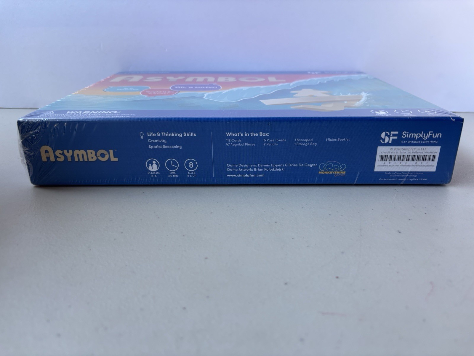 SimplyFun Asymbol – A Building and Communication Game That Challenges New Sealed
