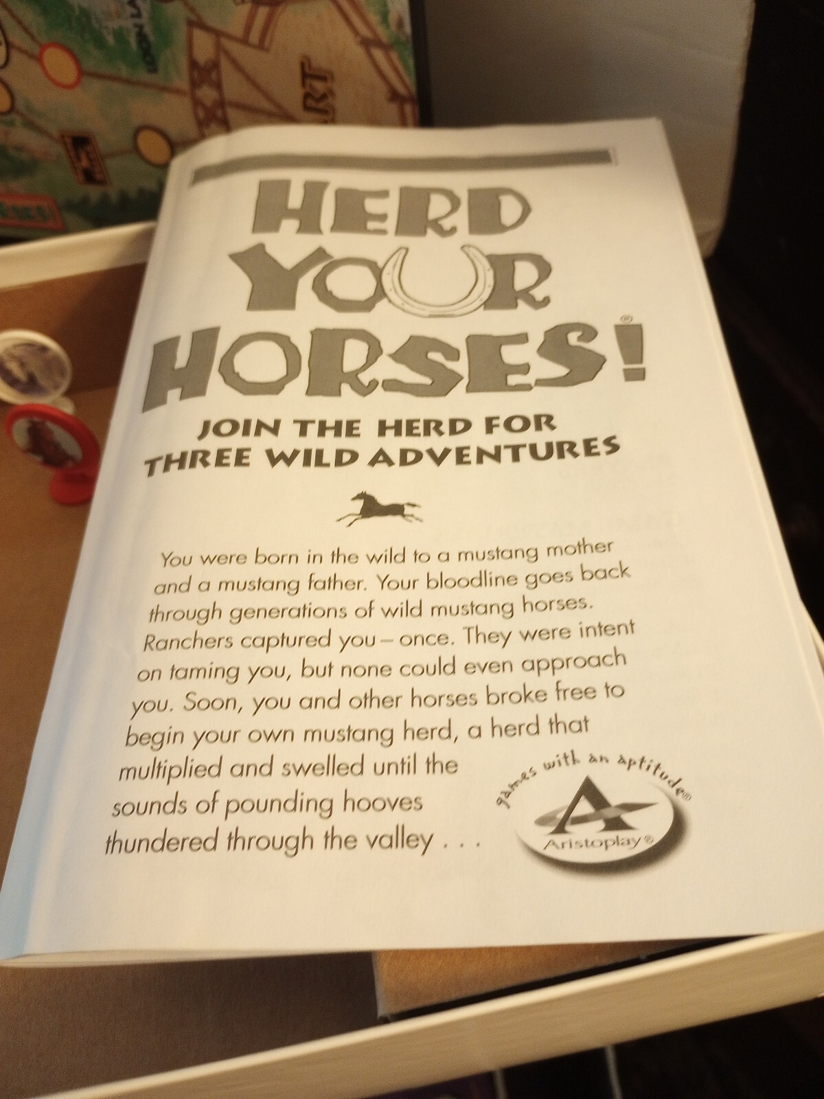 Herd Your Horses 2009 EUC Complete Aristoplay