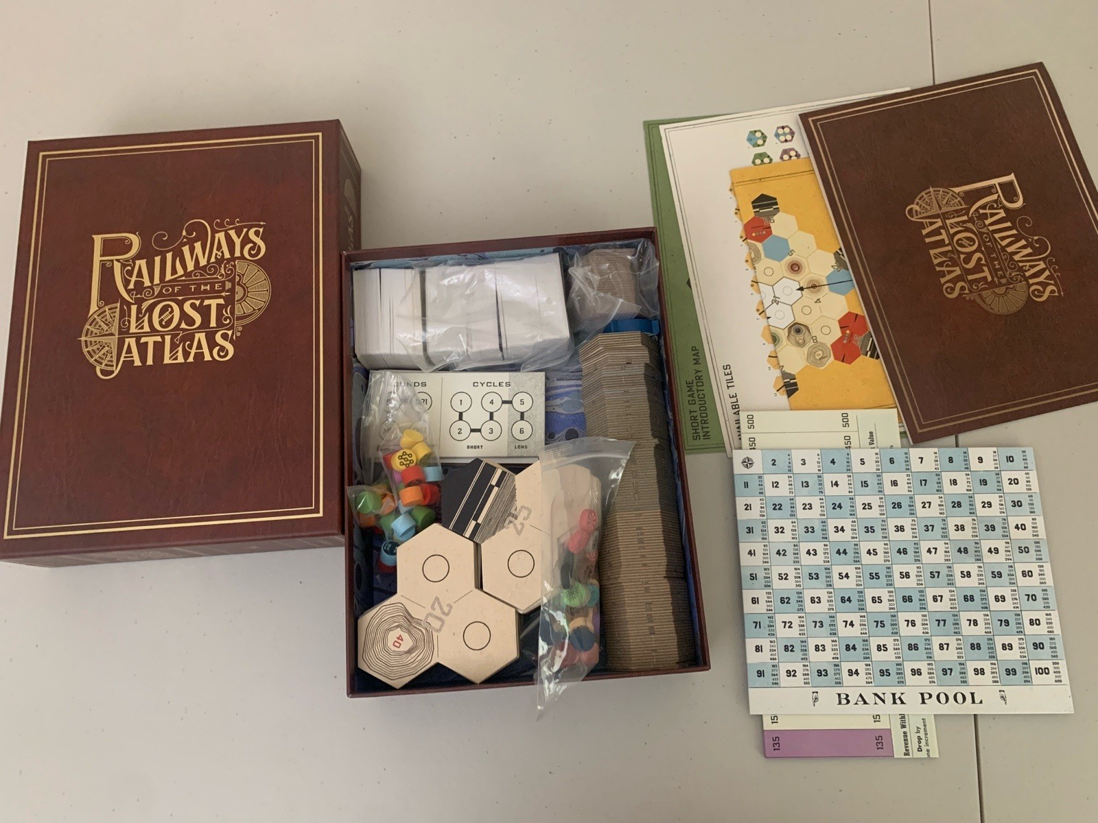 Railways Of The Lost Atlas Board Game — Asterisk Games