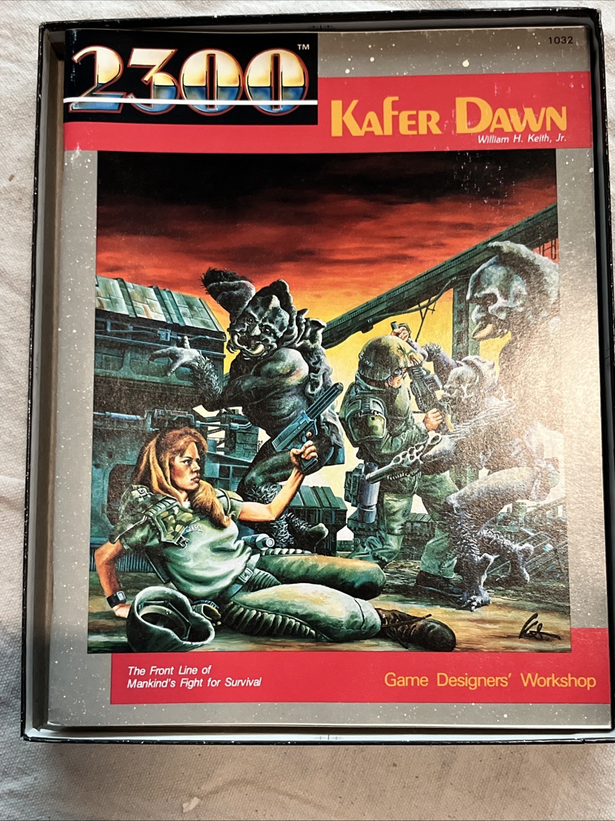 2300 AD Man’s Battle for the Stars W/ Kafer Dawn & Colonial Atlas Missing Dice.