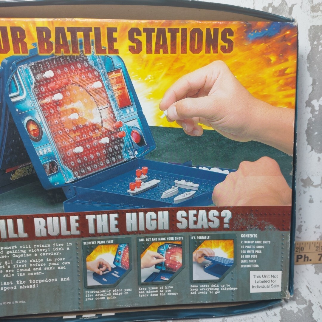 Battleship The Classic Naval Combat Game by Milton Bradley