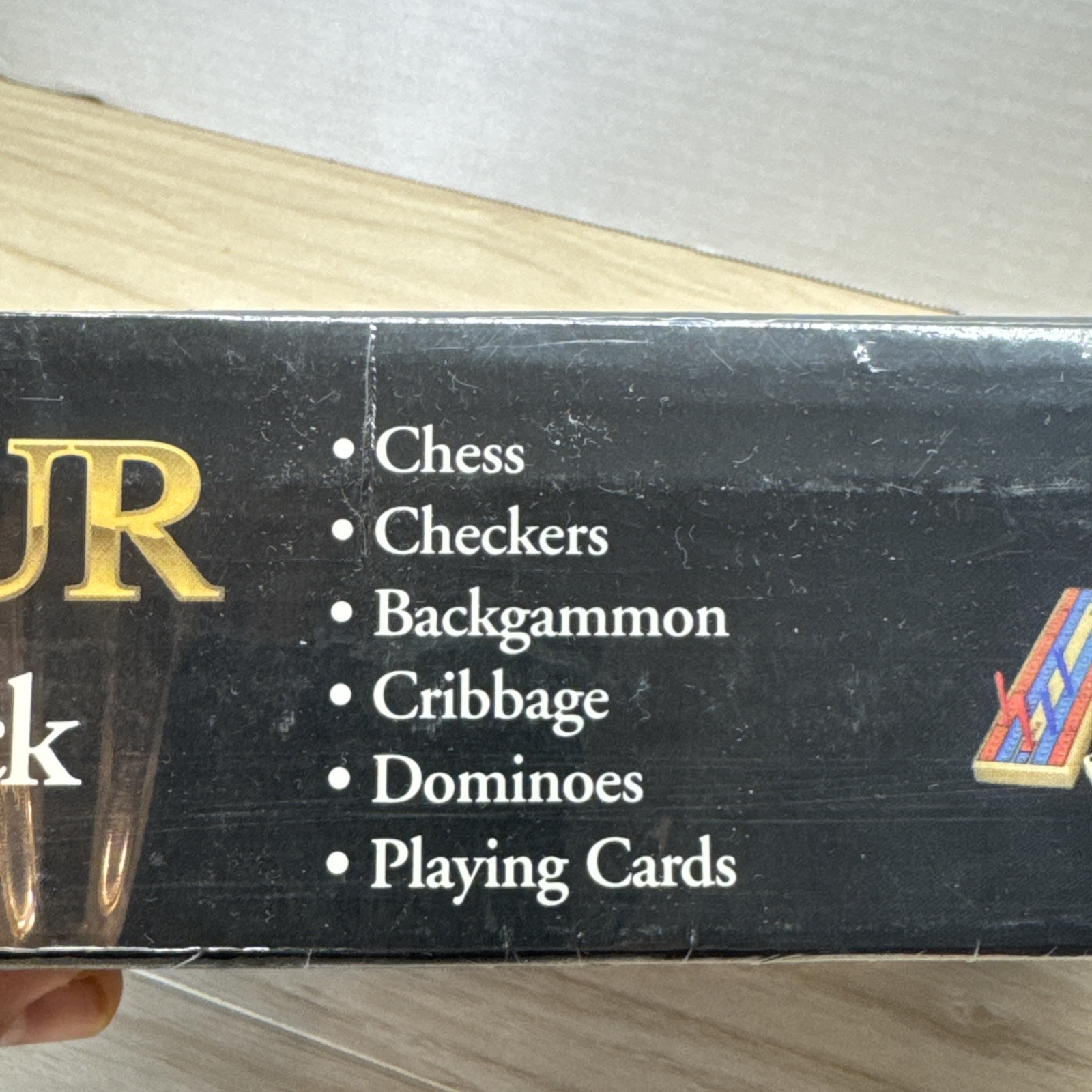 Excalibur 6 in 1 Ultimate Travel Game Pack New in Sealed Wrapped Box