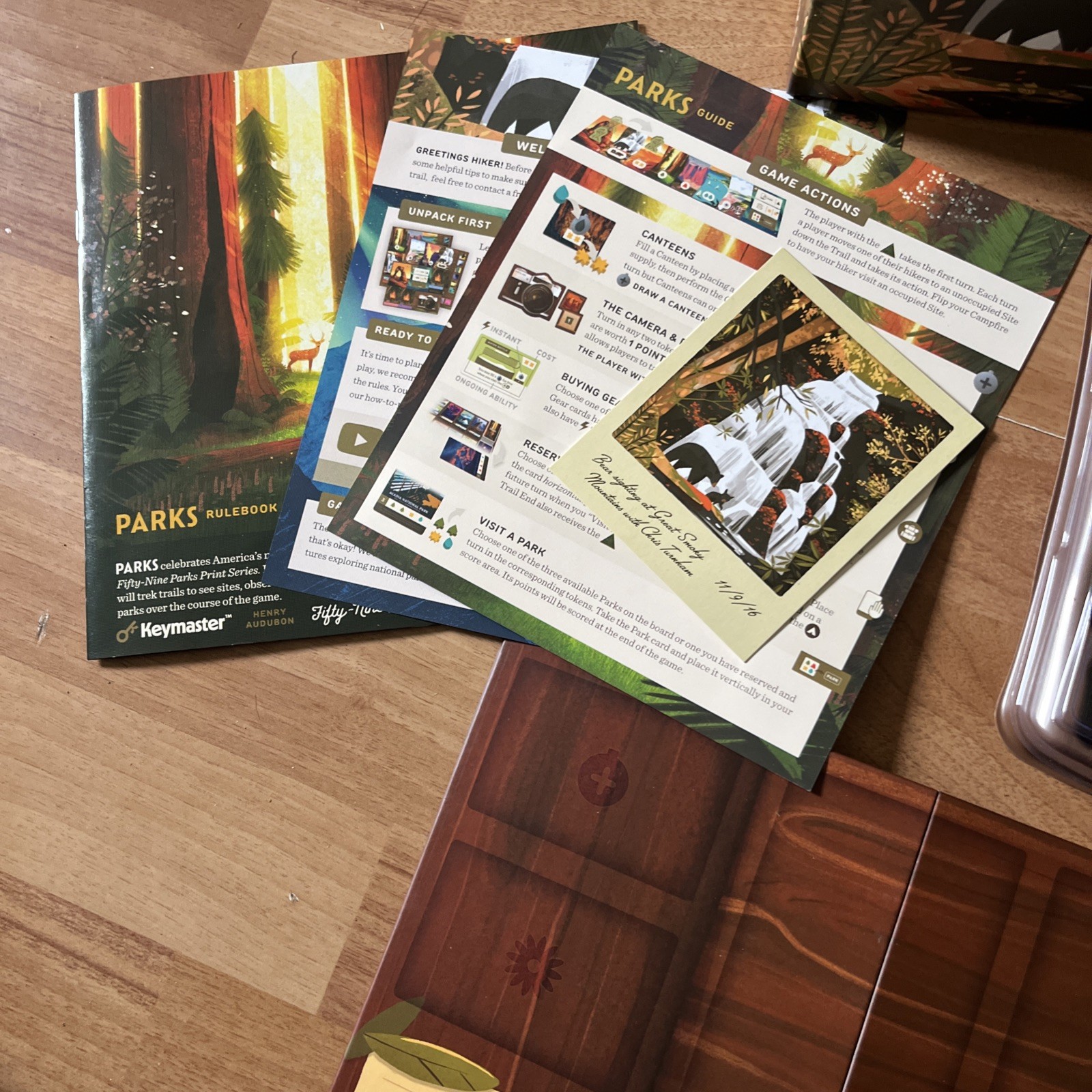 Keymaster Fifty-Nine Parks Board Game 2021 Complete Version 1.1
