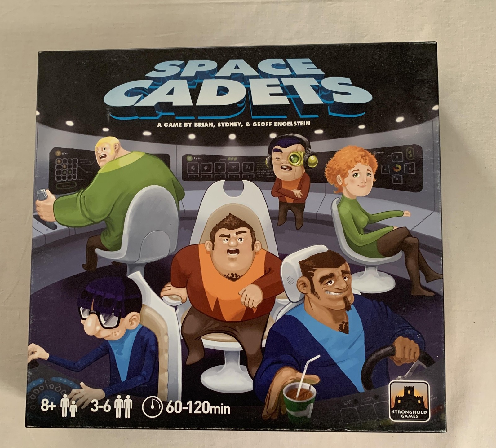 Space Cadets Stronghold Games Board Game 2012 Family Co-op 3-6 Players COMPLETE