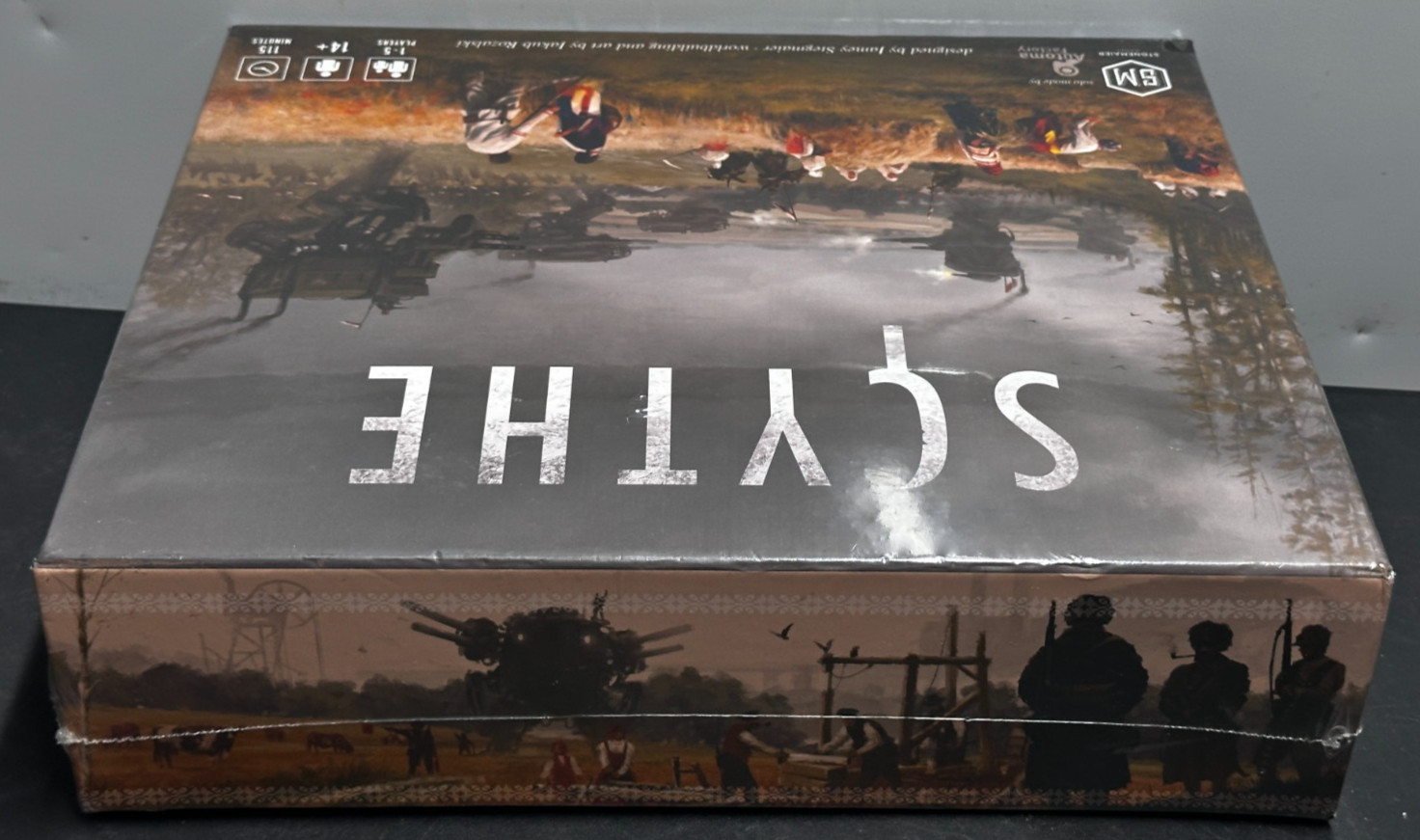 Stonemaier Games SCYTHE Board Game STM600 1-5 Players 115 Minutes – NEW Sealed