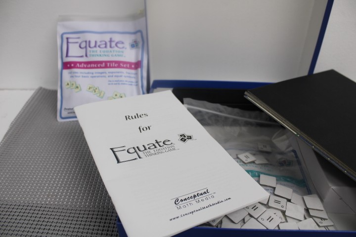 Equate The Equation Thinking Board Game Educator Home School Learn Math Complete