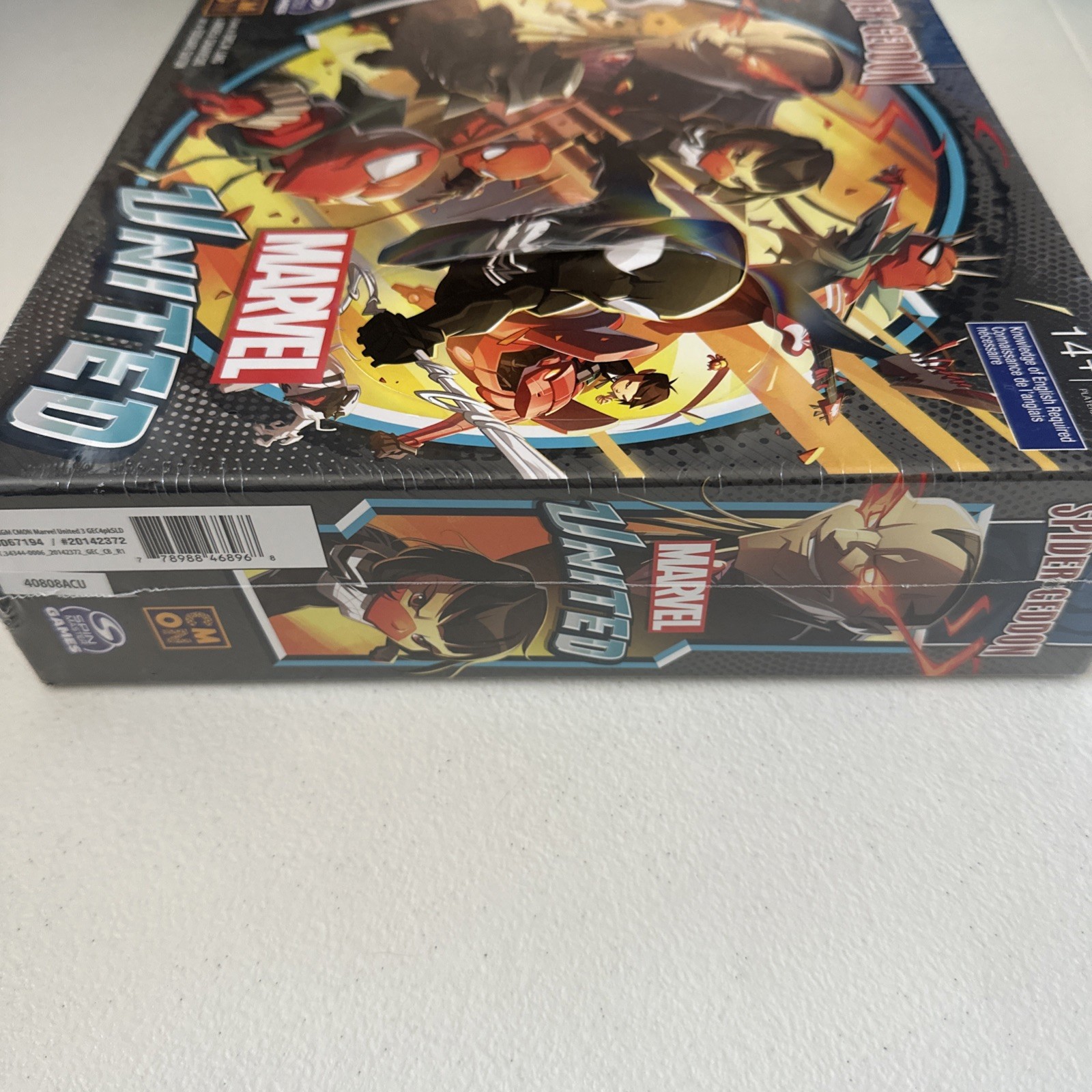 Marvel United Spider Geddon Board Game 1 To 4 Players Ages 14 And Up