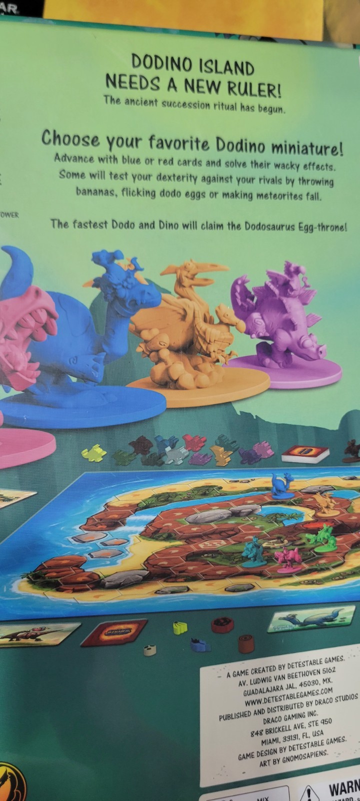 Dodos Riding Dinos Board Game- Brand New Sealed