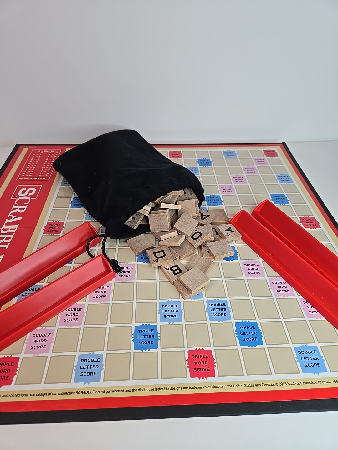 RR | Scrabble Crossword Game Hasbro 2013 Complete
