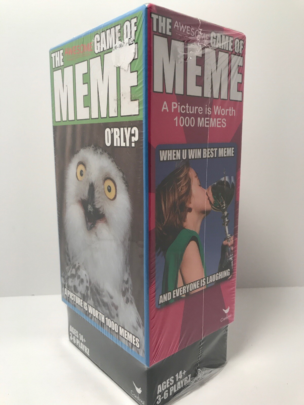 The Awesome Game of Meme Cards NEW Sealed Box Ages 14+ 3-6 Players