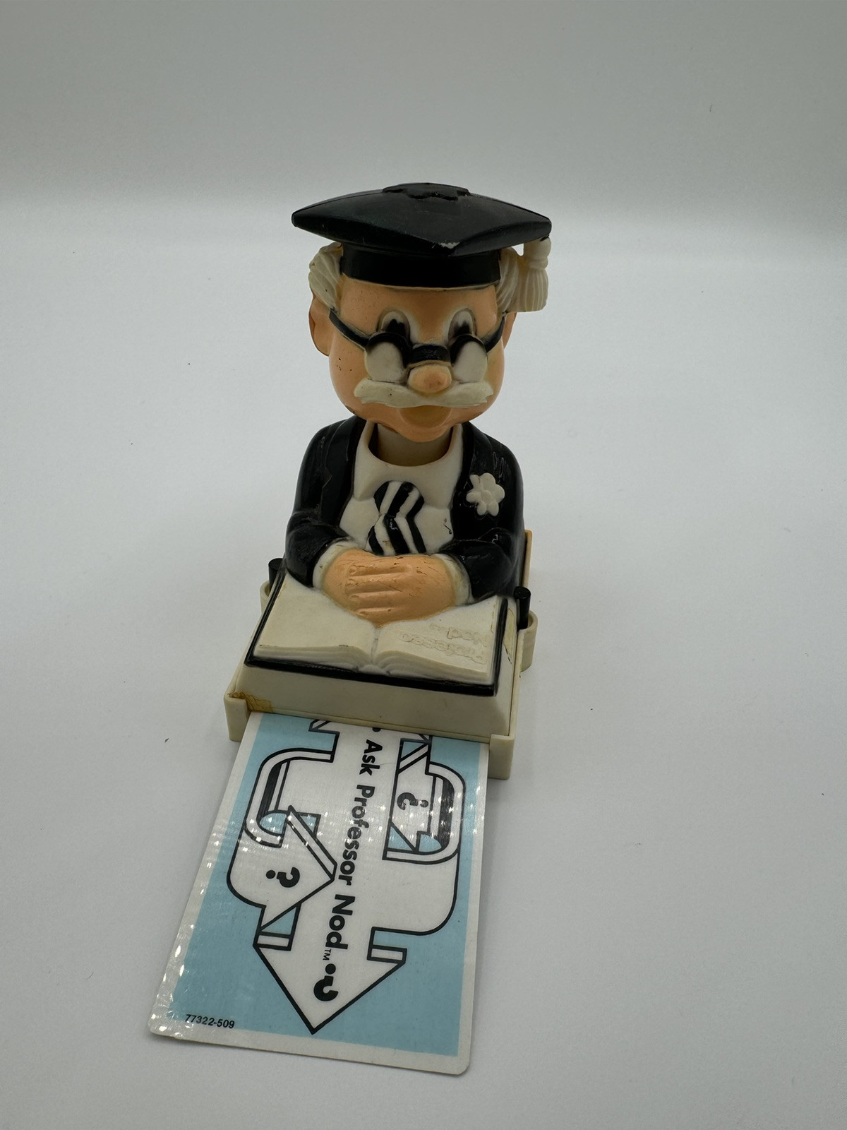 Vintage Gabriel Professor Nod Board Game Replacement Game Part With Card Rare!