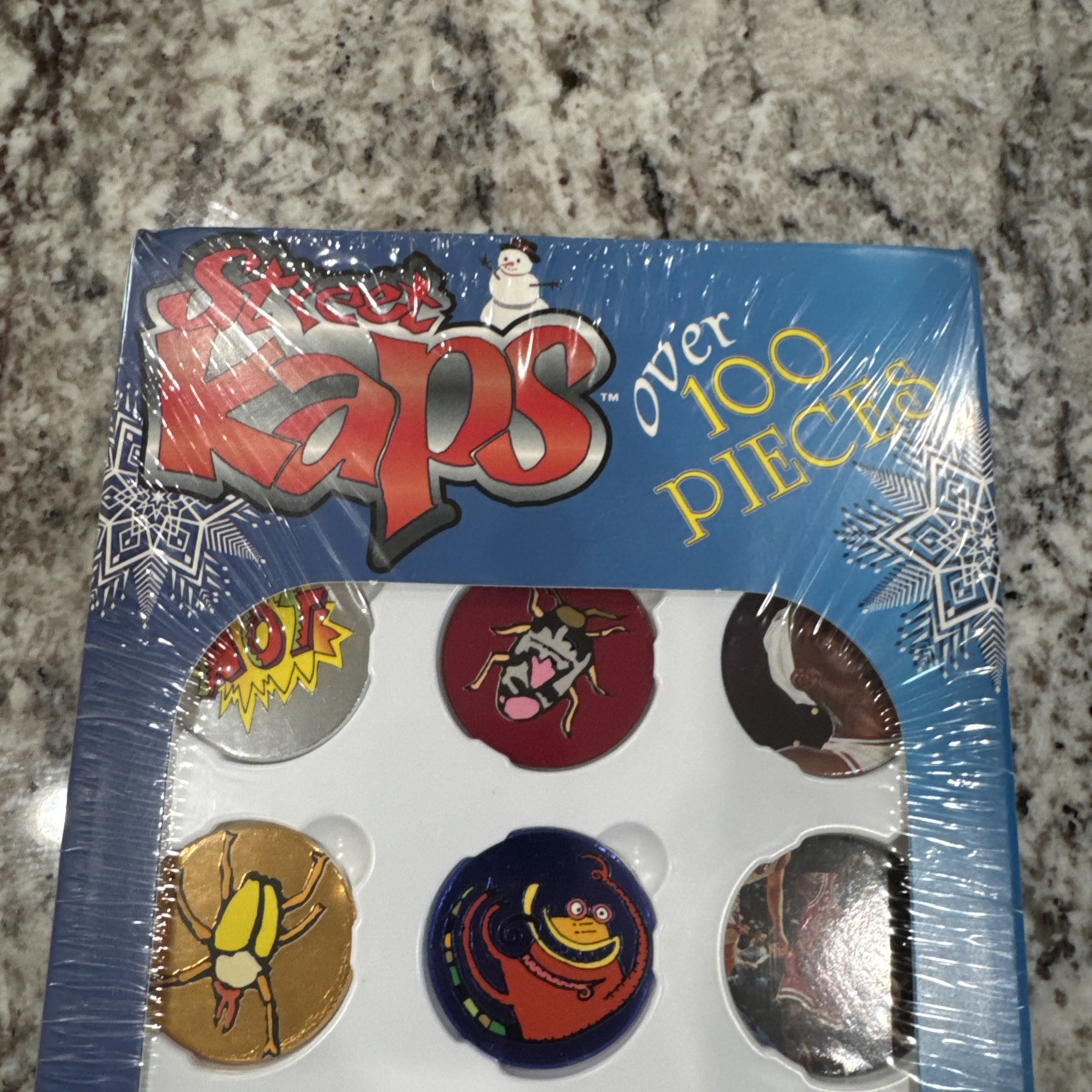 Vintage Street Kaps Pogs Set Sealed 100+ Pieces Michael Jordan & Slammers 1995
