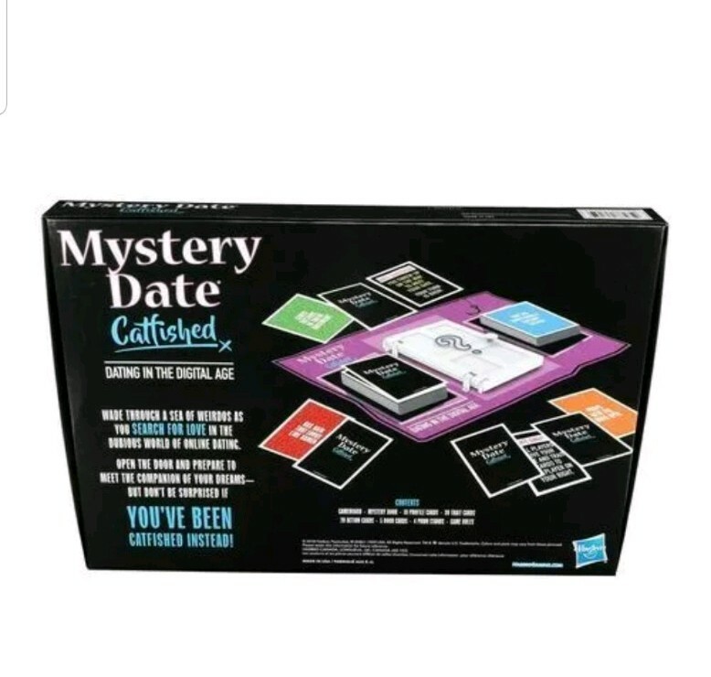 NEW Hasbro Classic Mystery Date Catfished Adults Parody Board Game