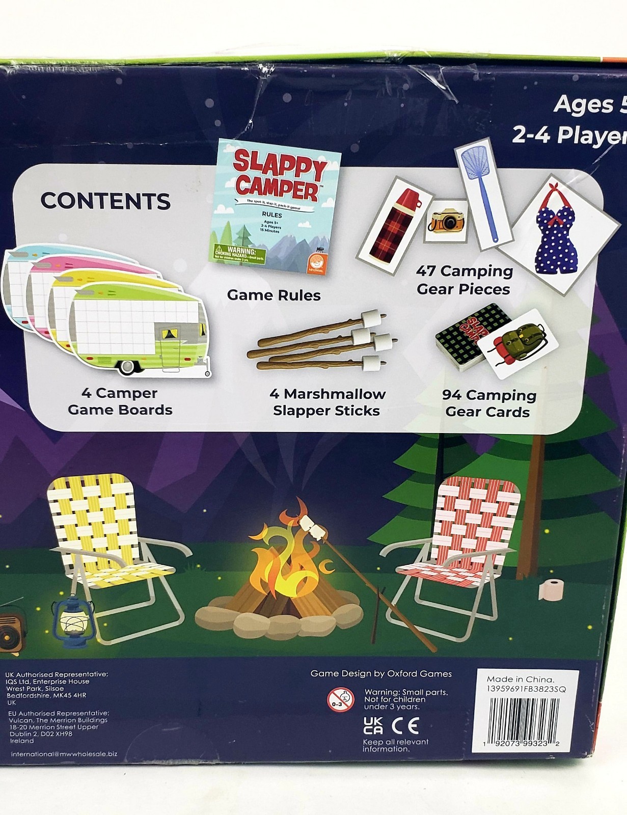 Slappy Camper Interactive Fun Engaging Kids Game for Tabletop Fun Gameplay