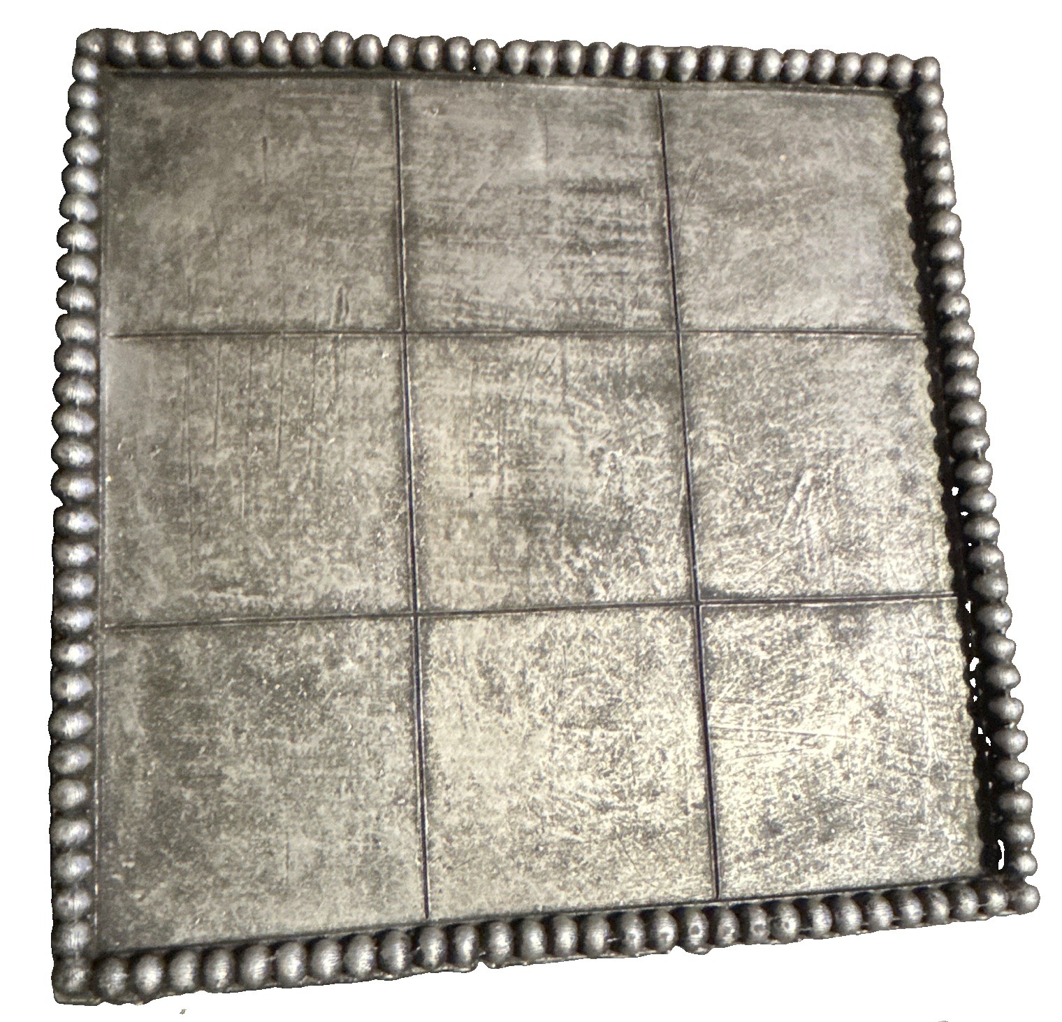 Grandin Road Replacement Base Tray Tic Tac Bones Halloween Cast Metal Game Board