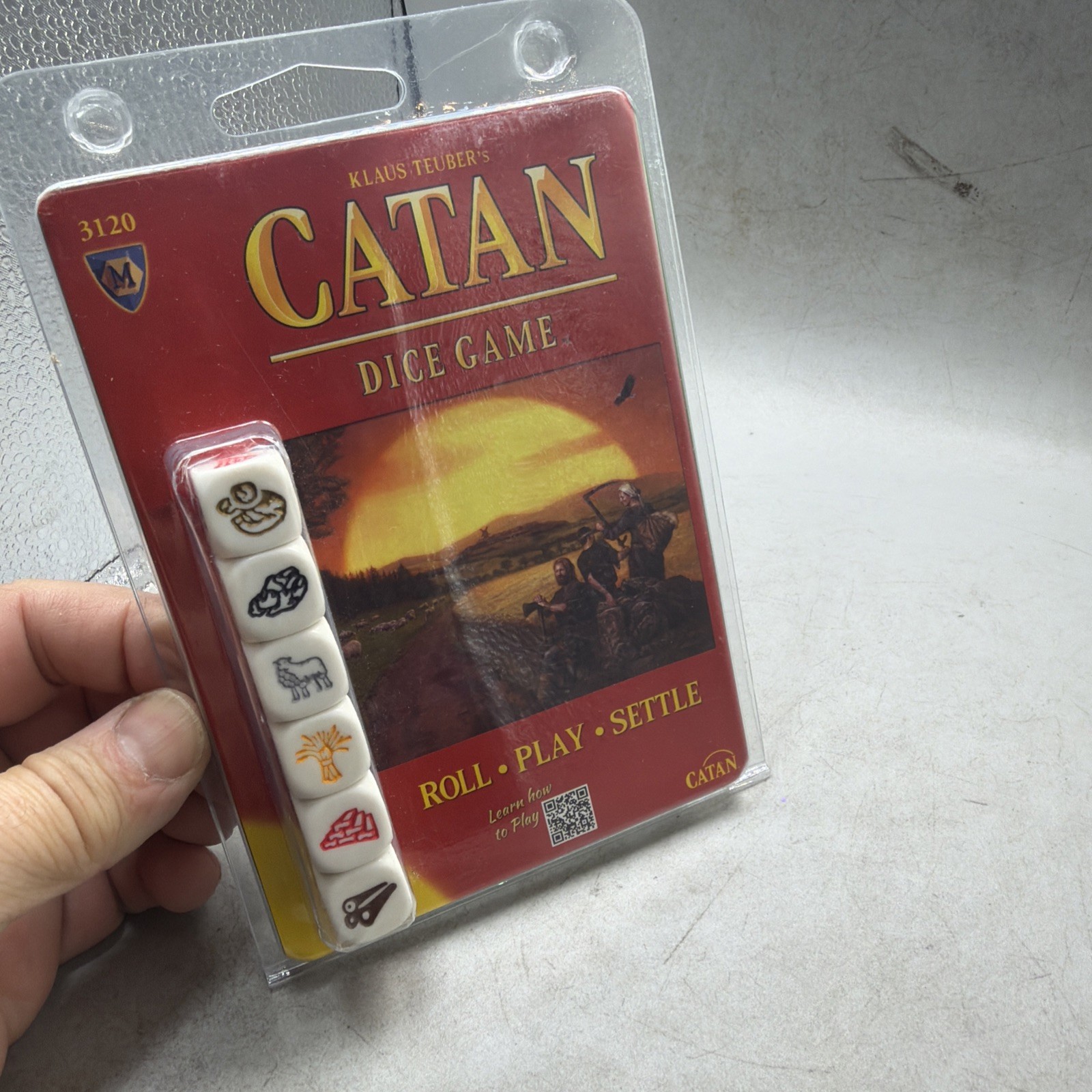 Catan Dice Game By Klaus Teuber’s 3120 Brand New Sealed Settlers Of Catan
