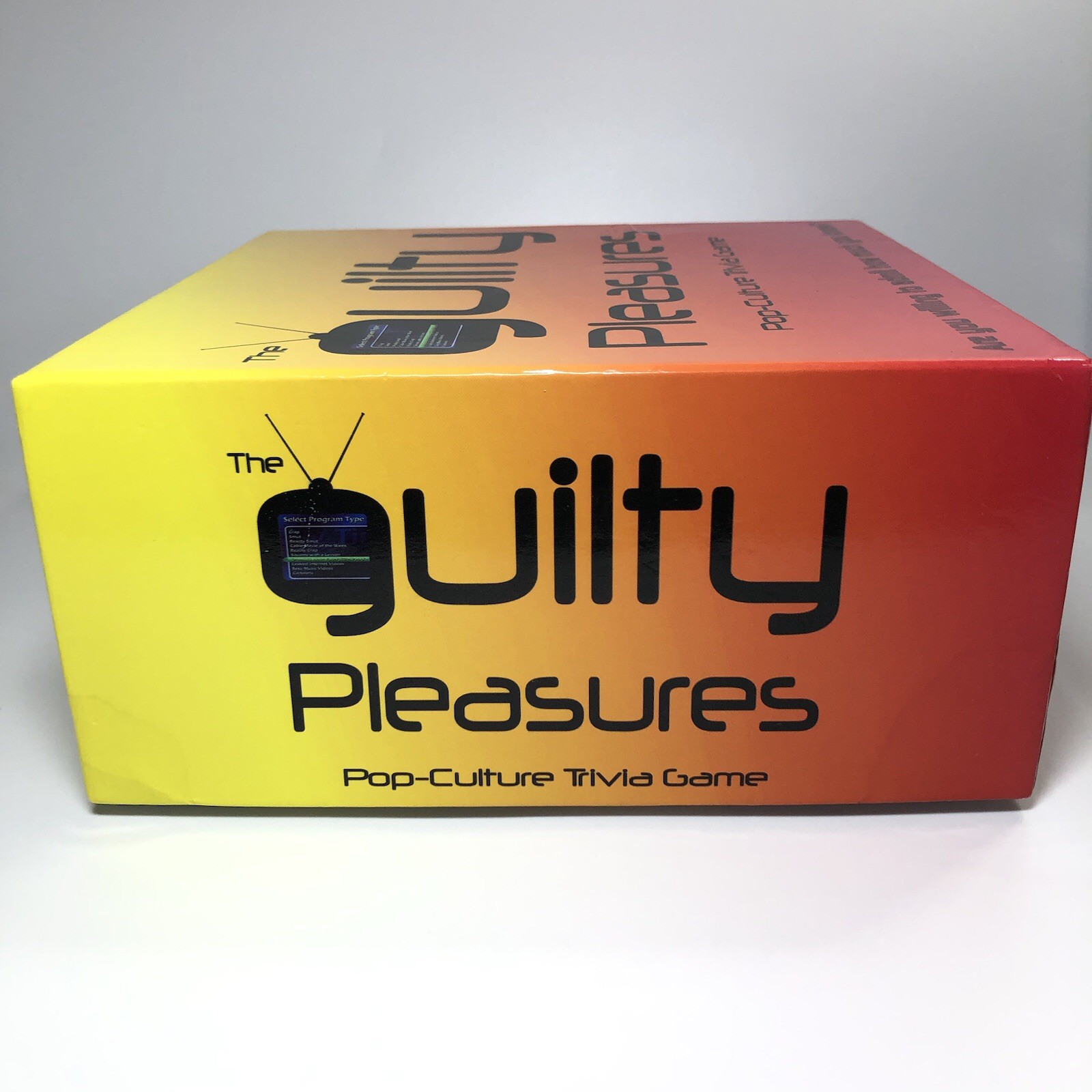 Kheper Guilty Pleasures Pop Culture Trivia Board Game 300 Cards 2008 Adults