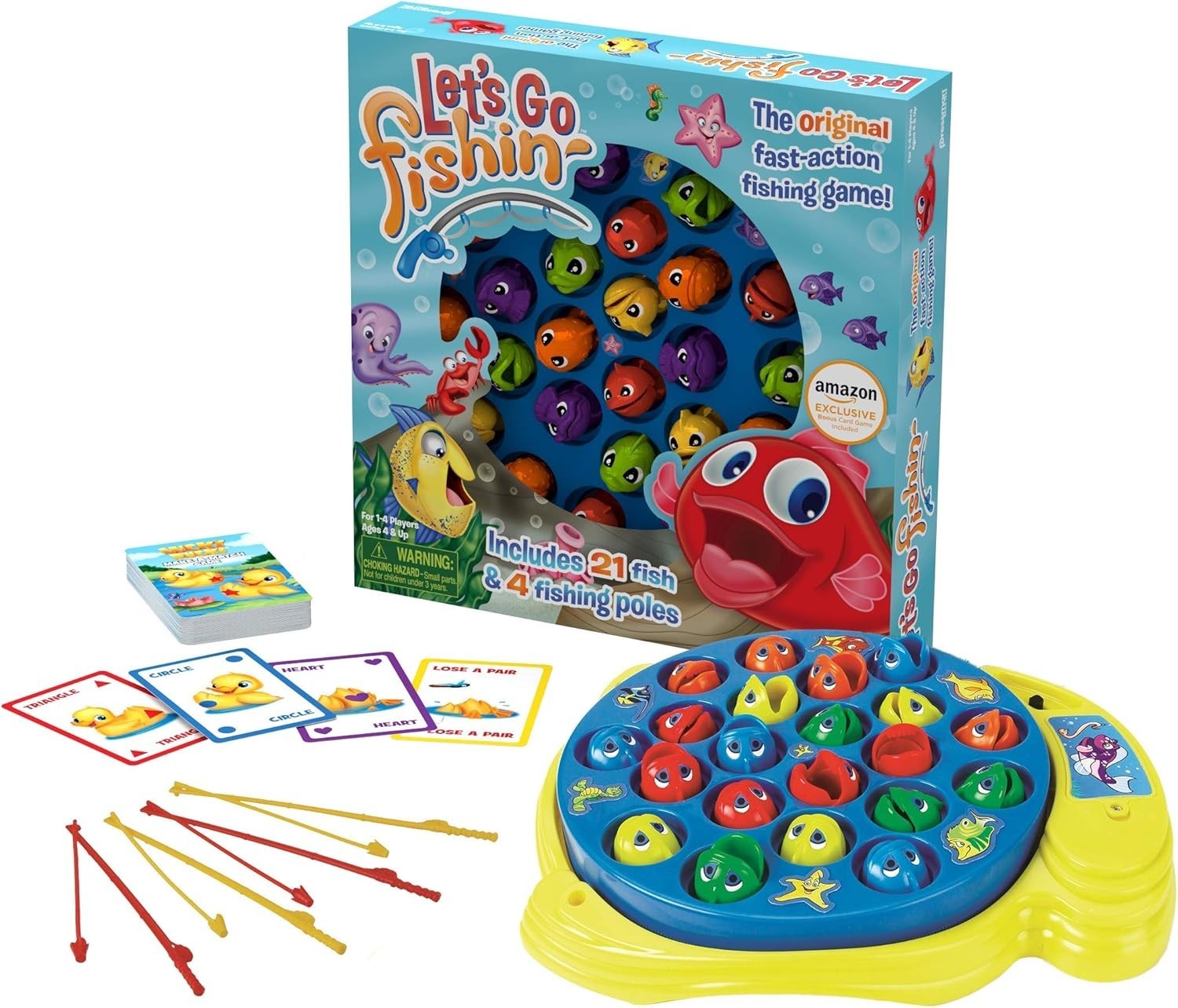 Family Card Game Plastic Compact Indoor Kids Educational Fun