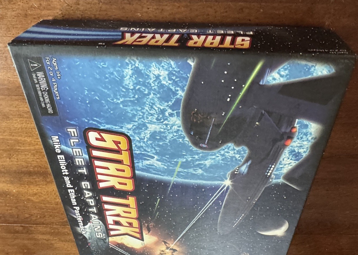 Star Trek Fleet Captains Board Game NECA WizKids HeroClix 2011 Complete 2011- NM