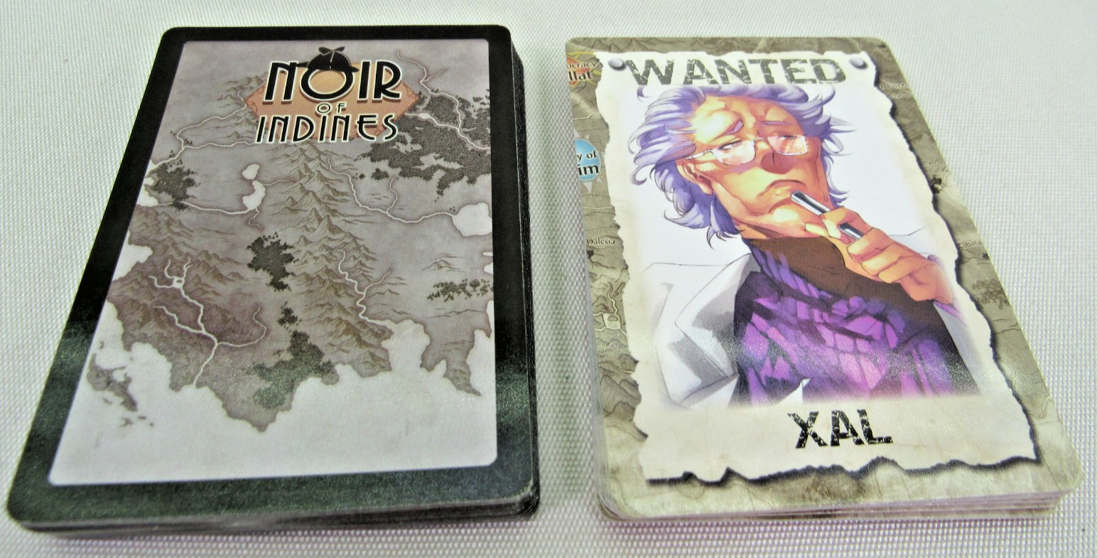 Noir of Indines Card Game Level99 Games COMPLETE! ~ Kickstarter Exclusive