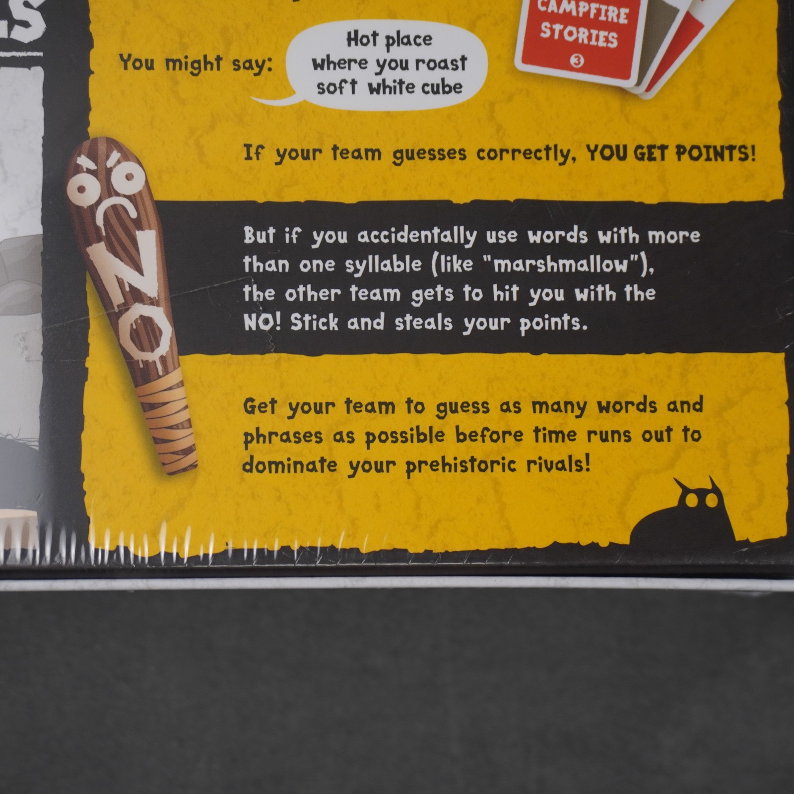 Poetry for Neanderthals Game Exploding Kittens Party Ages 7+ Inflatable Stick Ne