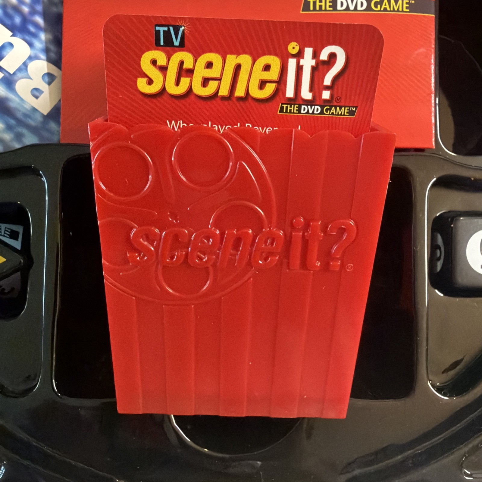 TV Edition Scene It? DVD Trivia Board Game 2005 Family Friends Mattel