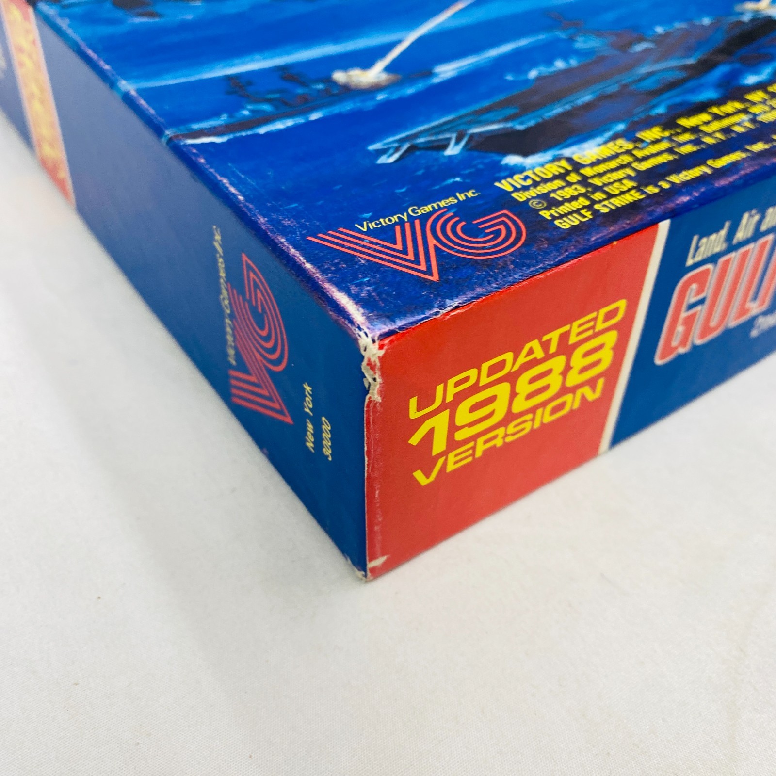 Gulf Strike Board Game Updated 1988 Victory Games Inc. Vintage Unplayed EX/NM+