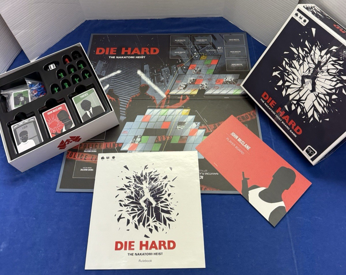 Die Hard Board Game Opened But New Not Played