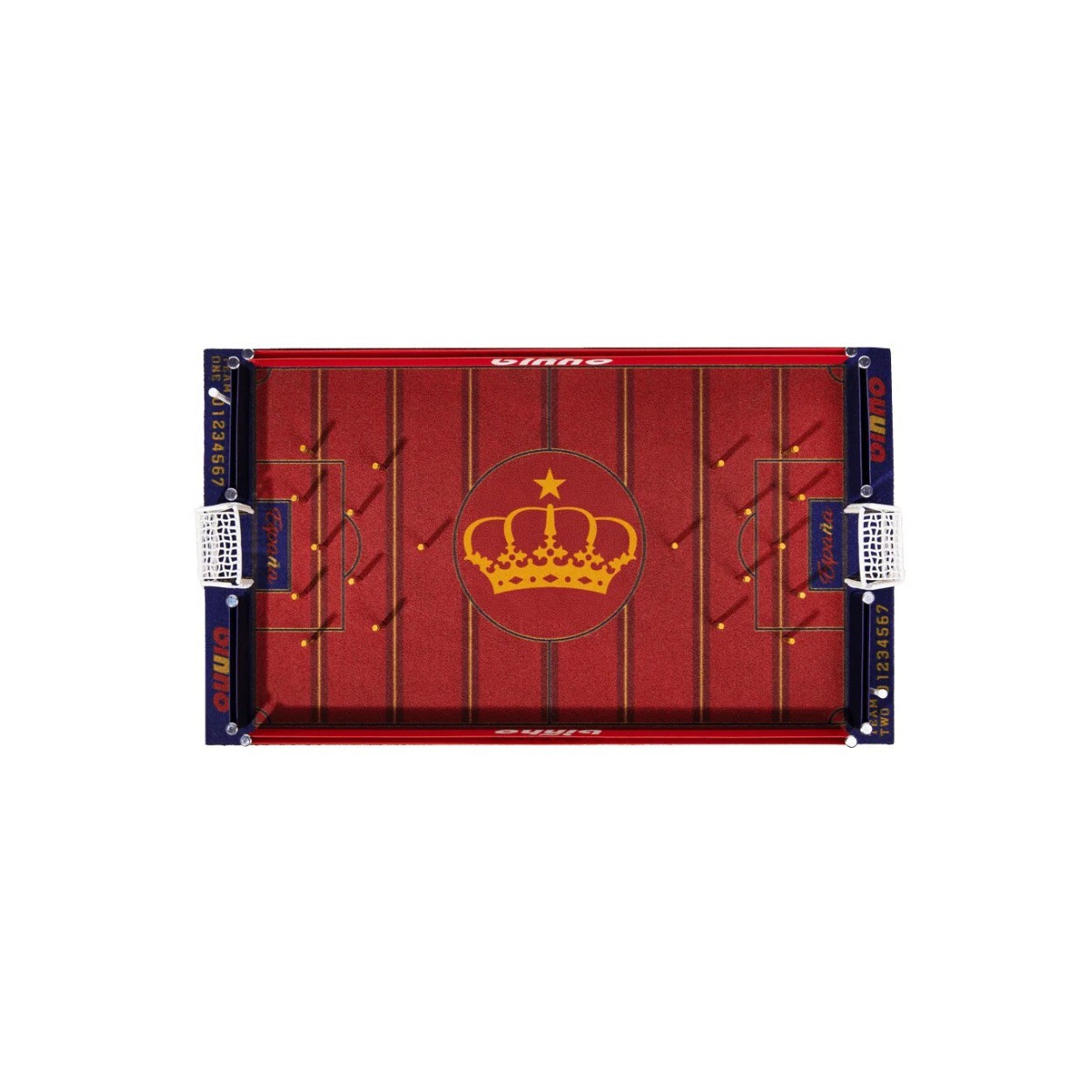 Binho Board Classic Spain Edition 2 Player Tabletop Pinball Soccer Game