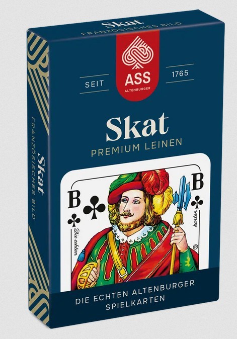 Ace Altenburger FSC Skat Linen, French Picture in Folding Box, White…